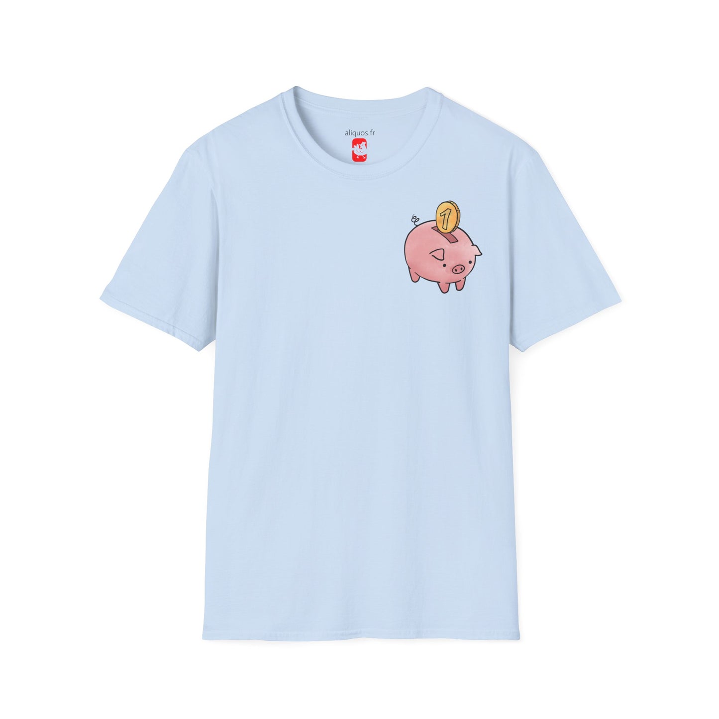 Unisex T-Shirt - Piggy Bank -  Aliquos