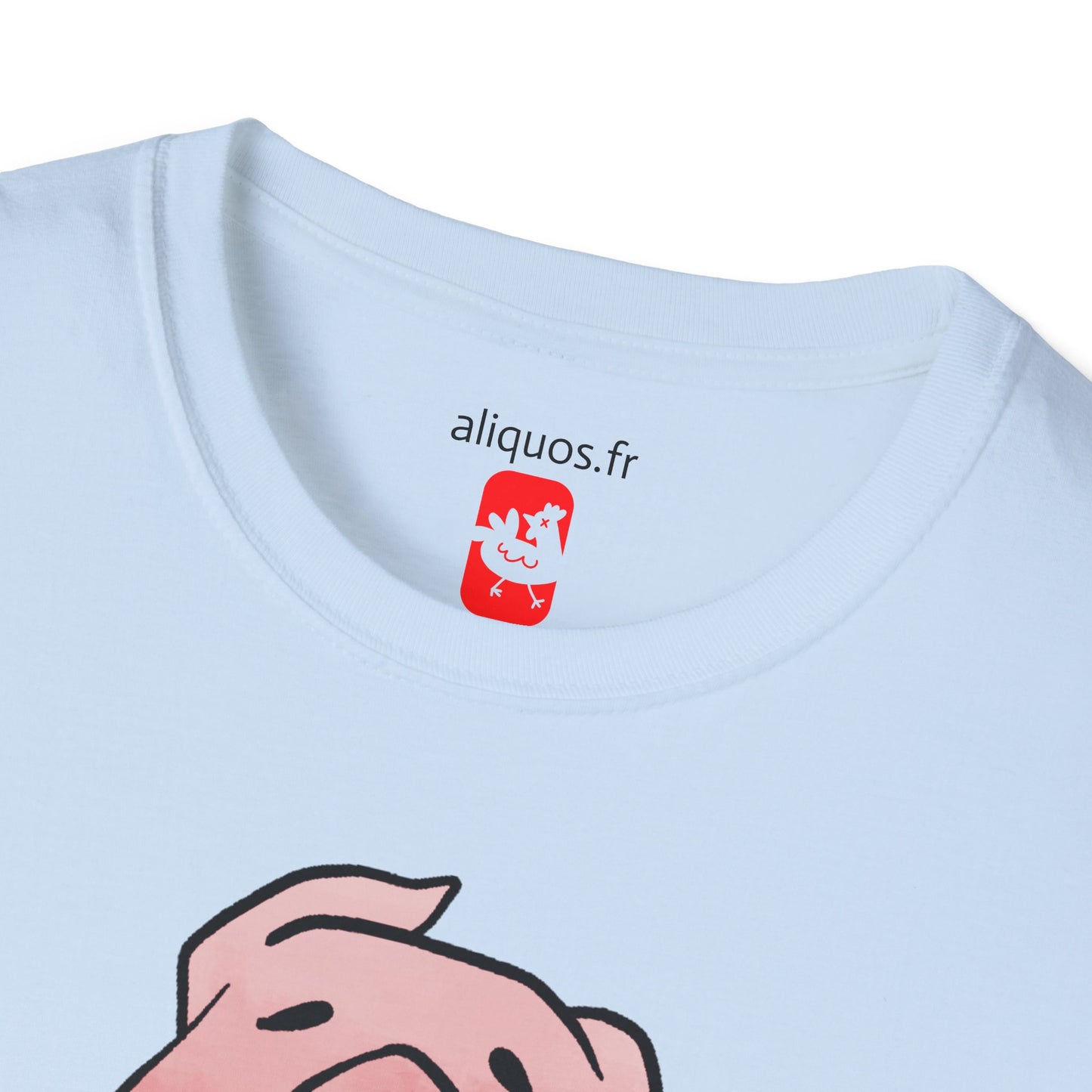 Unisex T-Shirt - Licky Piggy -  Aliquos