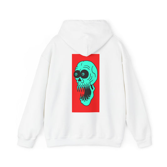 Sweat à capuche unisexe - Monstre fluo 