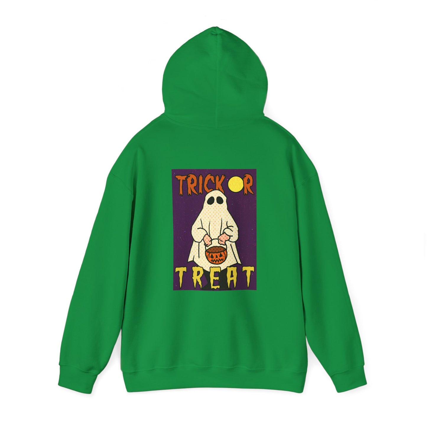 Sweat à capuche unisexe - Motif « Trick or Treat Ghost » 