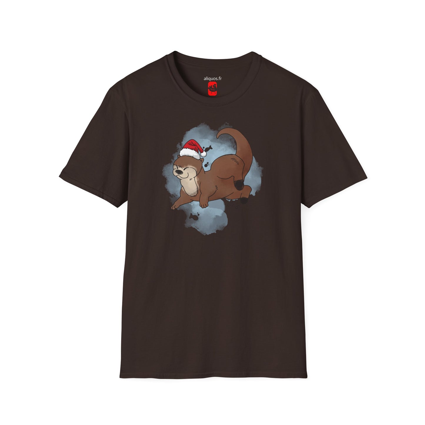 Unisex T-Shirt - Christmas Otter 1