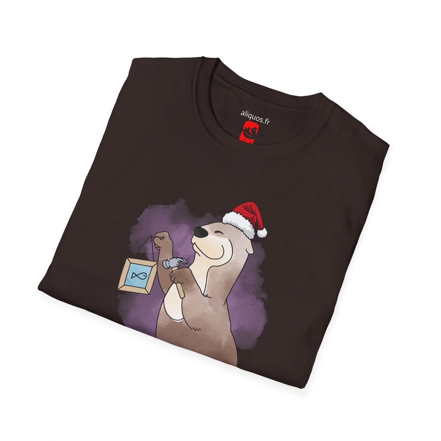 Unisex T-Shirt - Christmas Otter 14