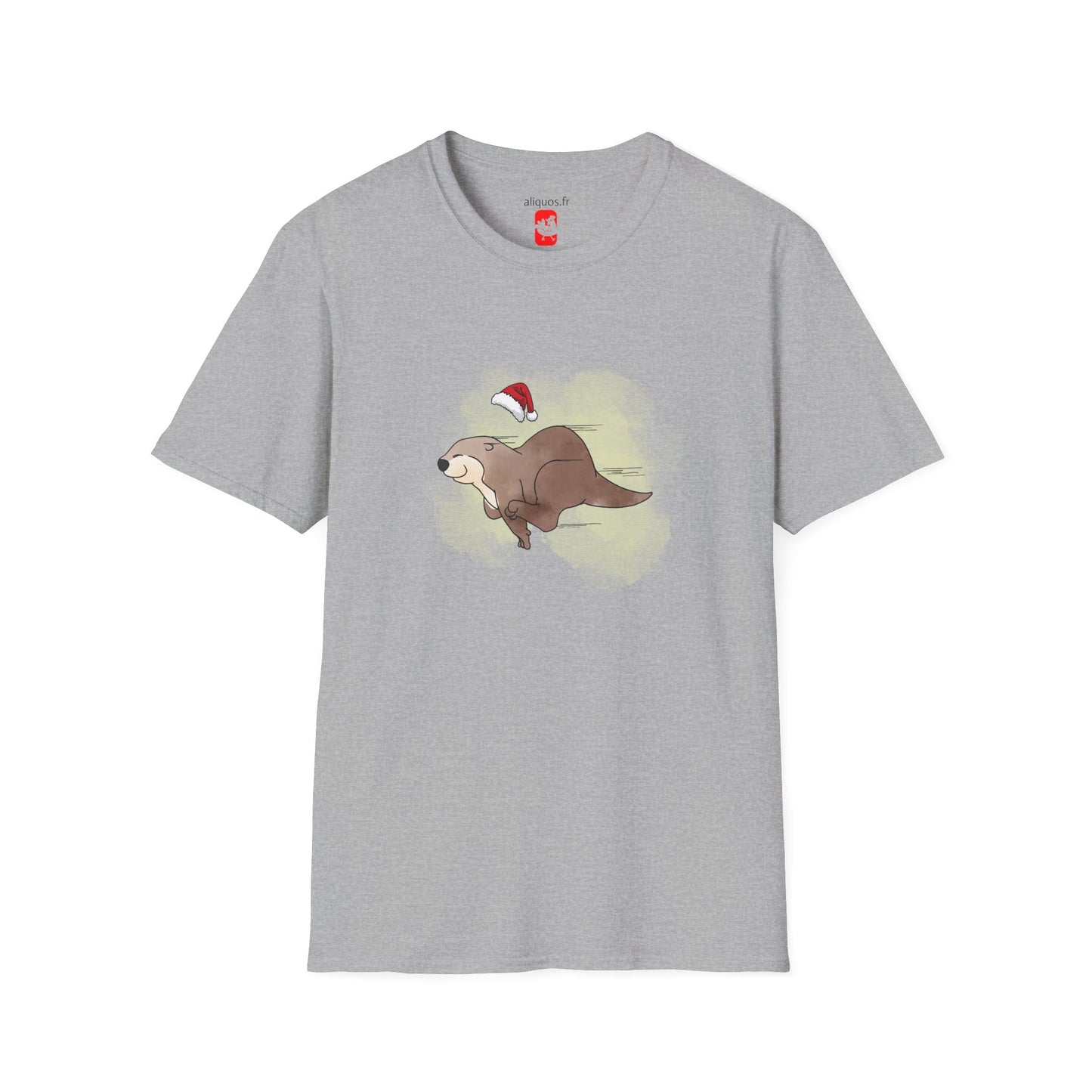 Unisex T-Shirt - Christmas Otter 17
