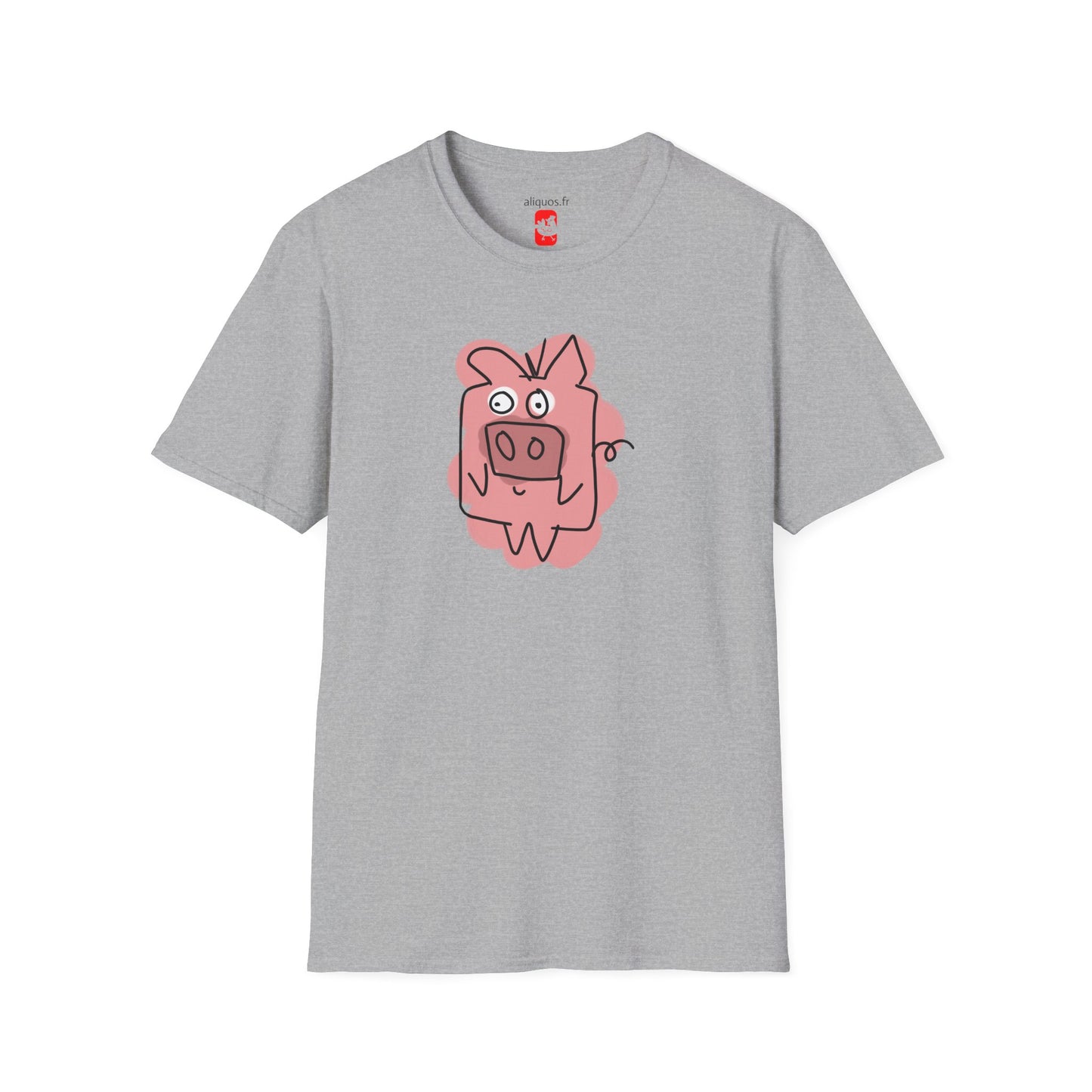 Unisex T-Shirt - Boxxy Piggy -  Aliquos