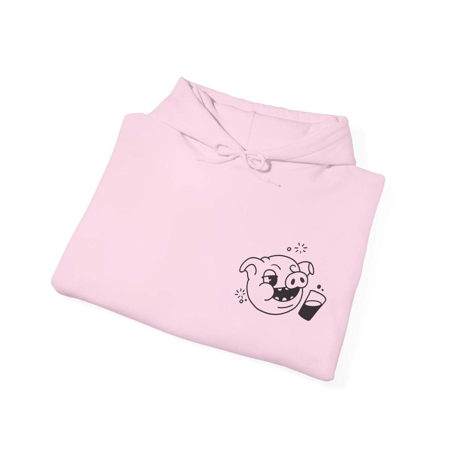 Drunken Piggy Unisex Hooded Sweatshirt - ALIQUOS