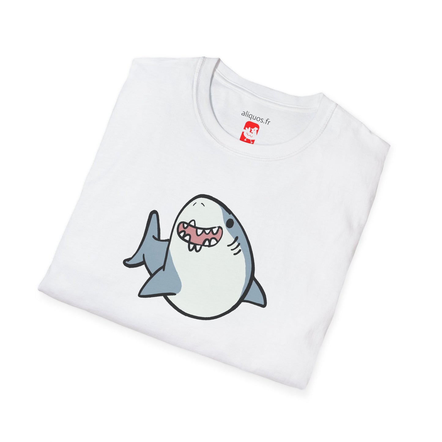 T-shirt unisexe - Requin heureux - Aliquos 
