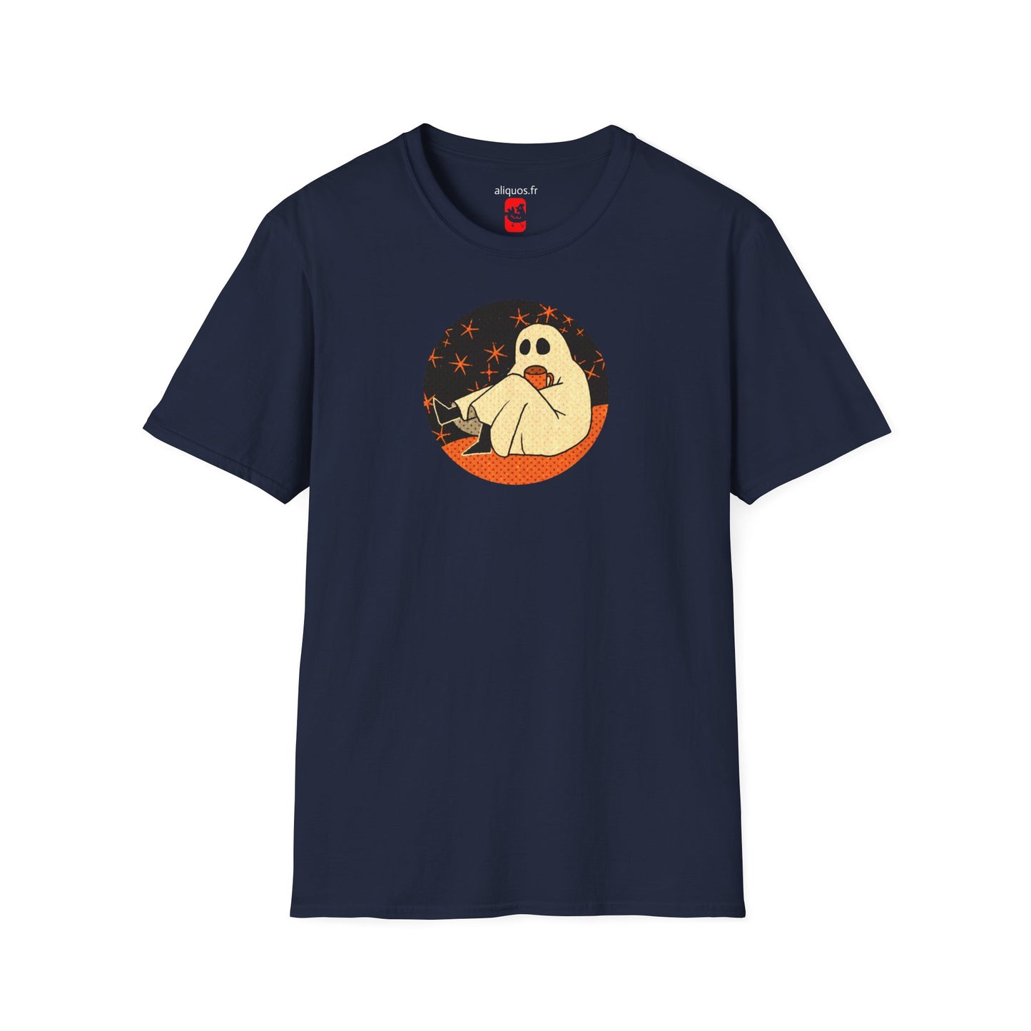 Unisex T-Shirt - 'Moonlit Coffee' Design