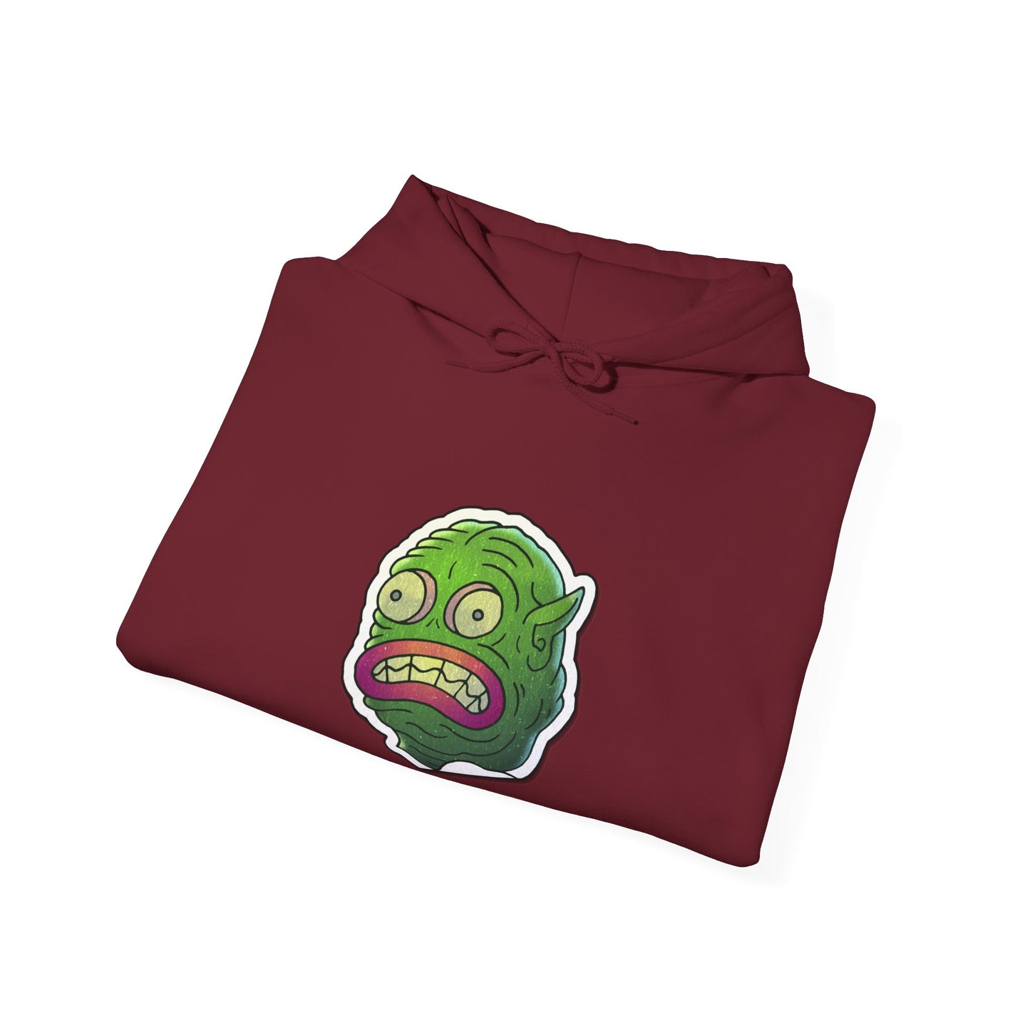 Unisex Hooded Sweatshirt - Water Monster Design - ALIQUOS