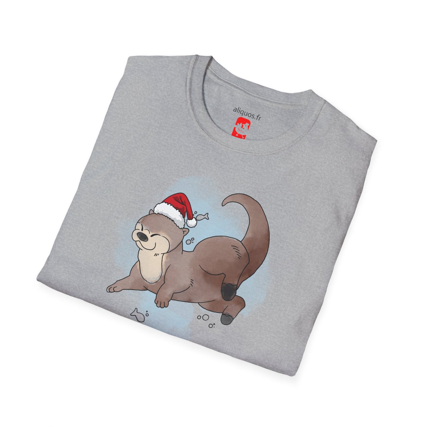 Unisex T-Shirt - Christmas Otter 1