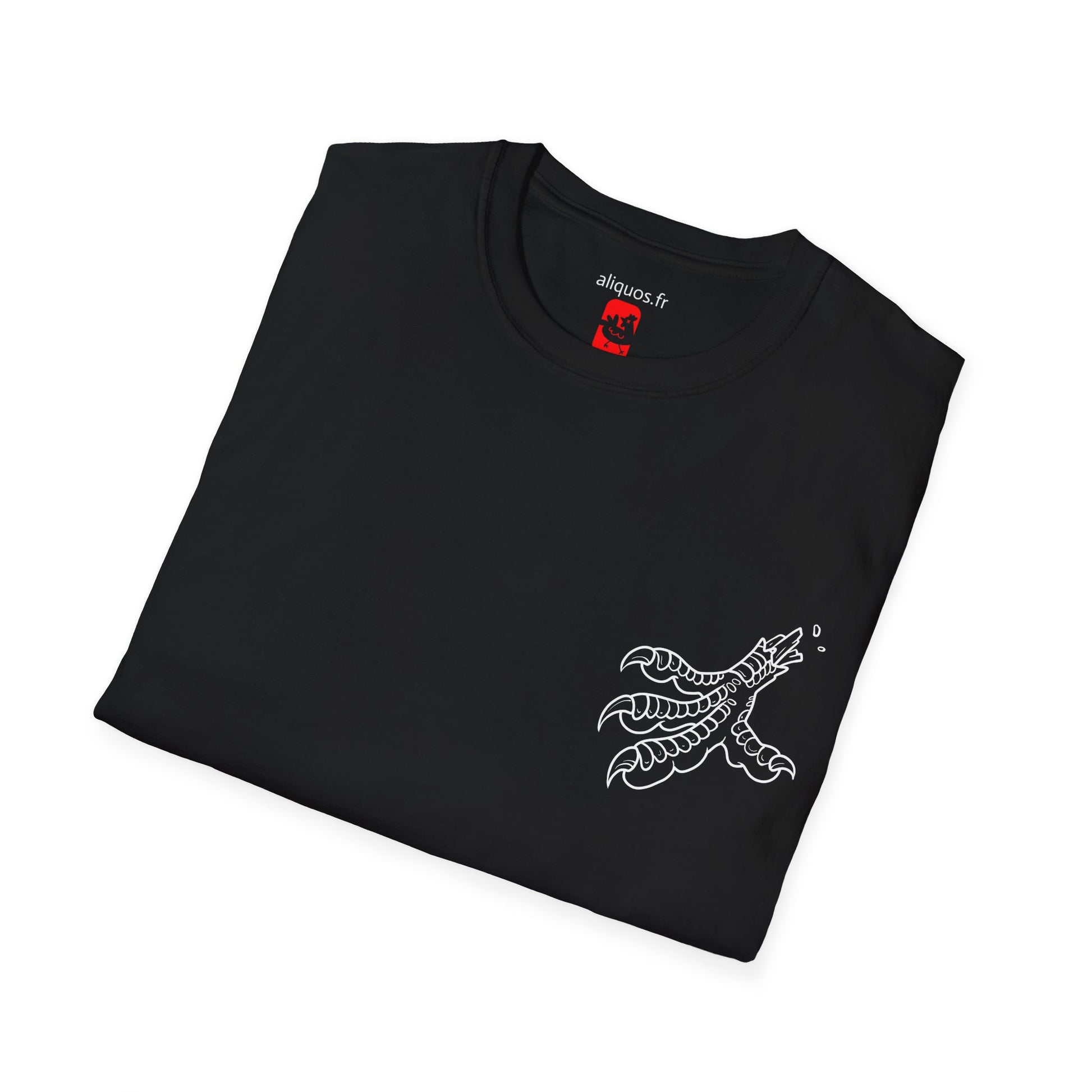 Raven Leg Tattoo Unisex T shirt - ALIQUOS