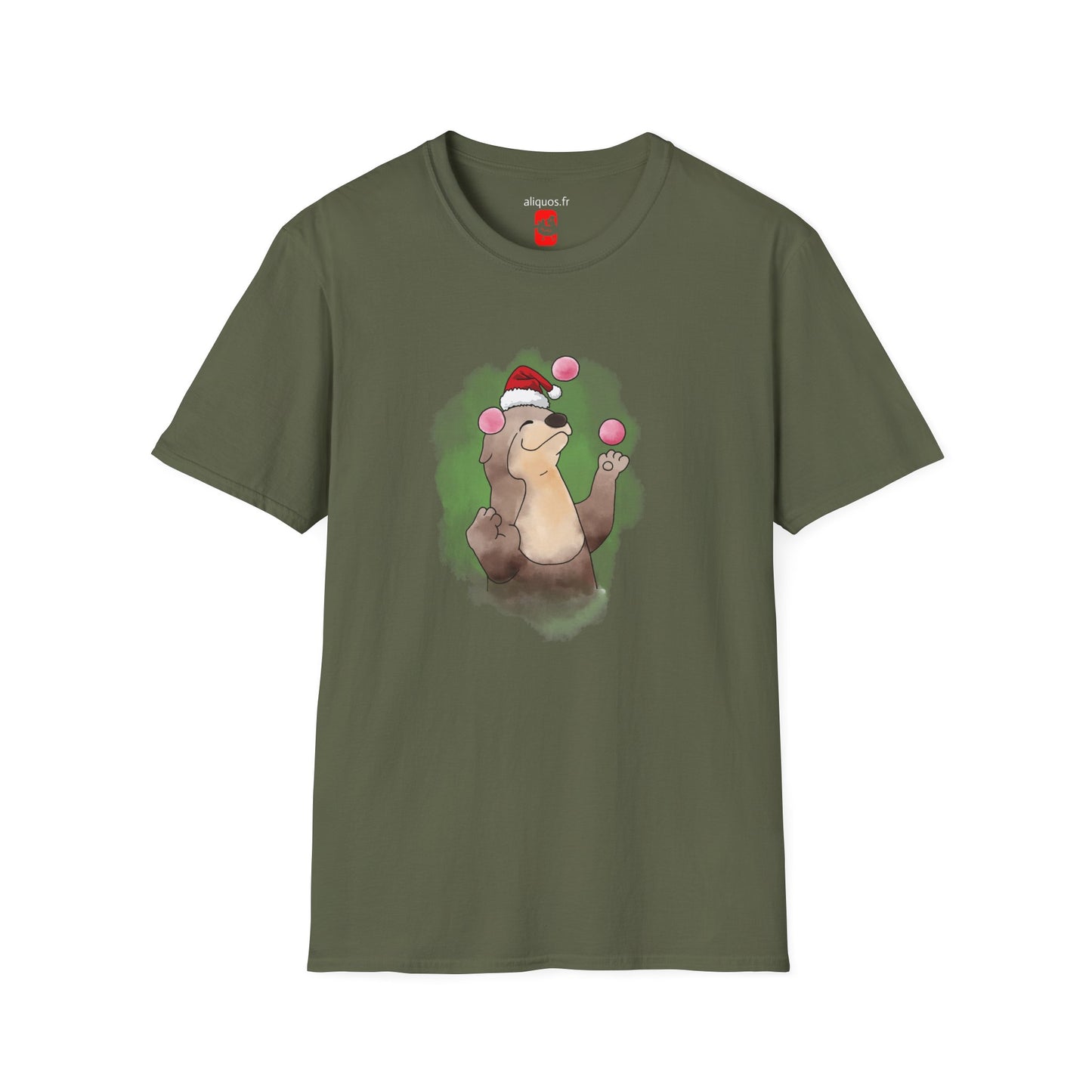 Unisex T-Shirt - Christmas Otter 10