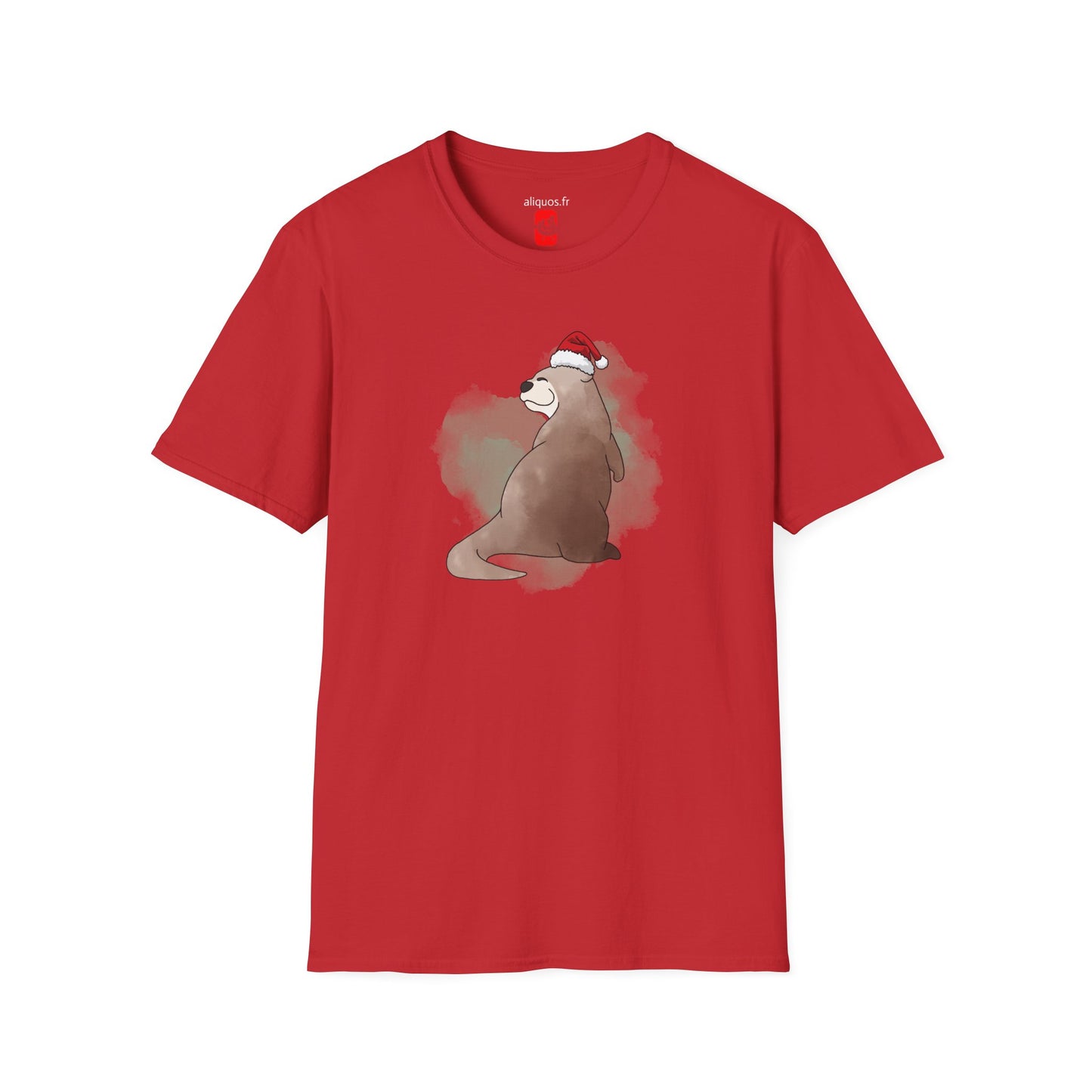Unisex T-Shirt - Christmas Otter 15