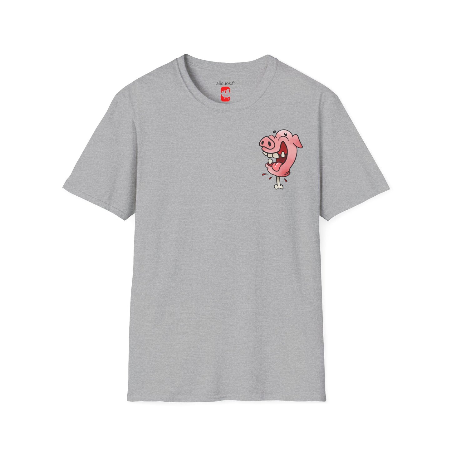Unisex T-Shirt - Piggy Drumstick -  Aliquos