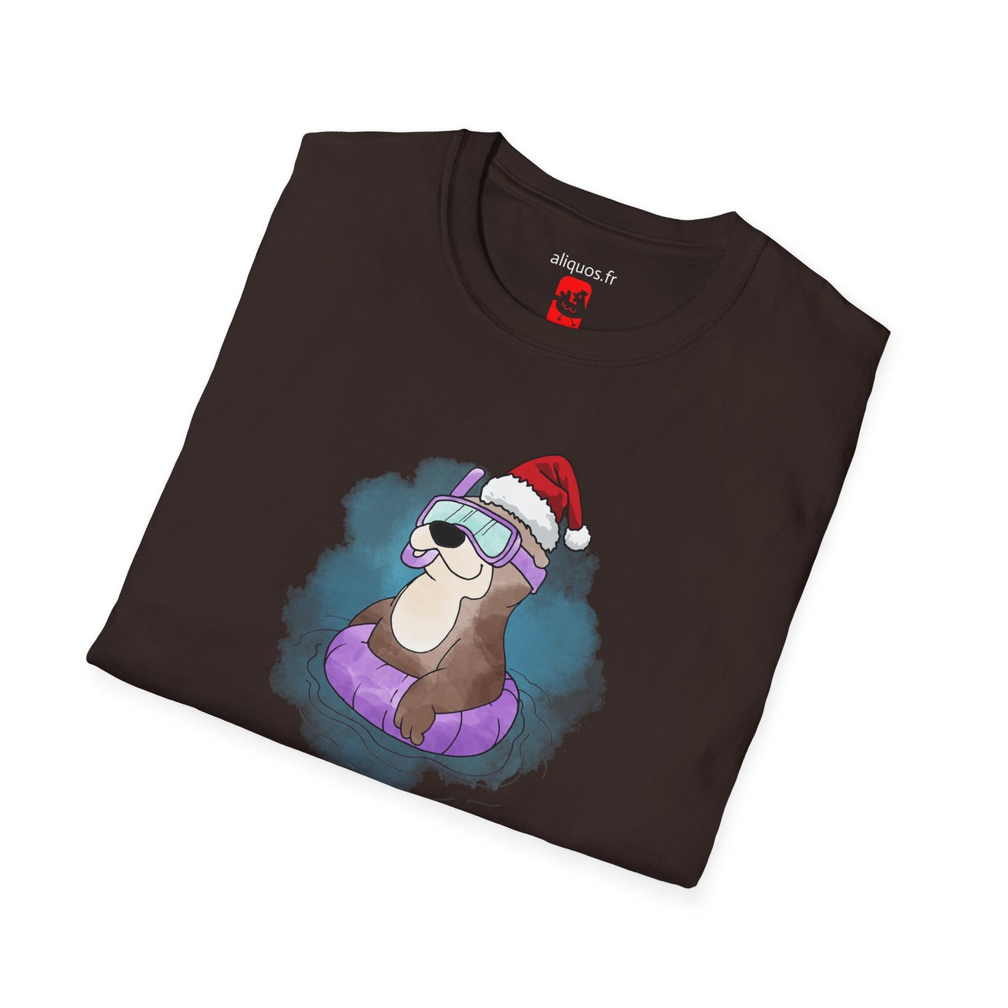 Unisex T-Shirt - Christmas Otter 4