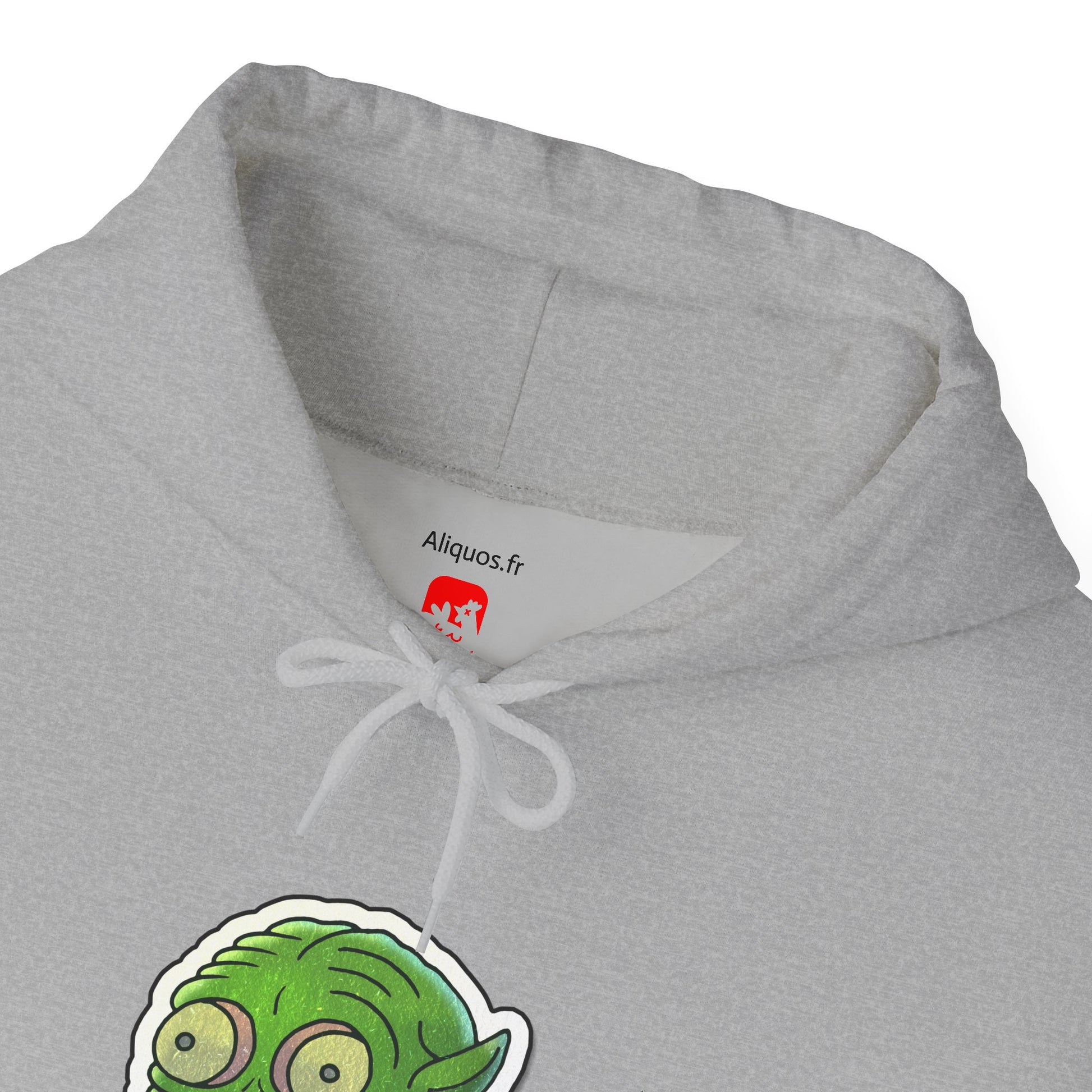 Unisex Hooded Sweatshirt - Water Monster Design - ALIQUOS