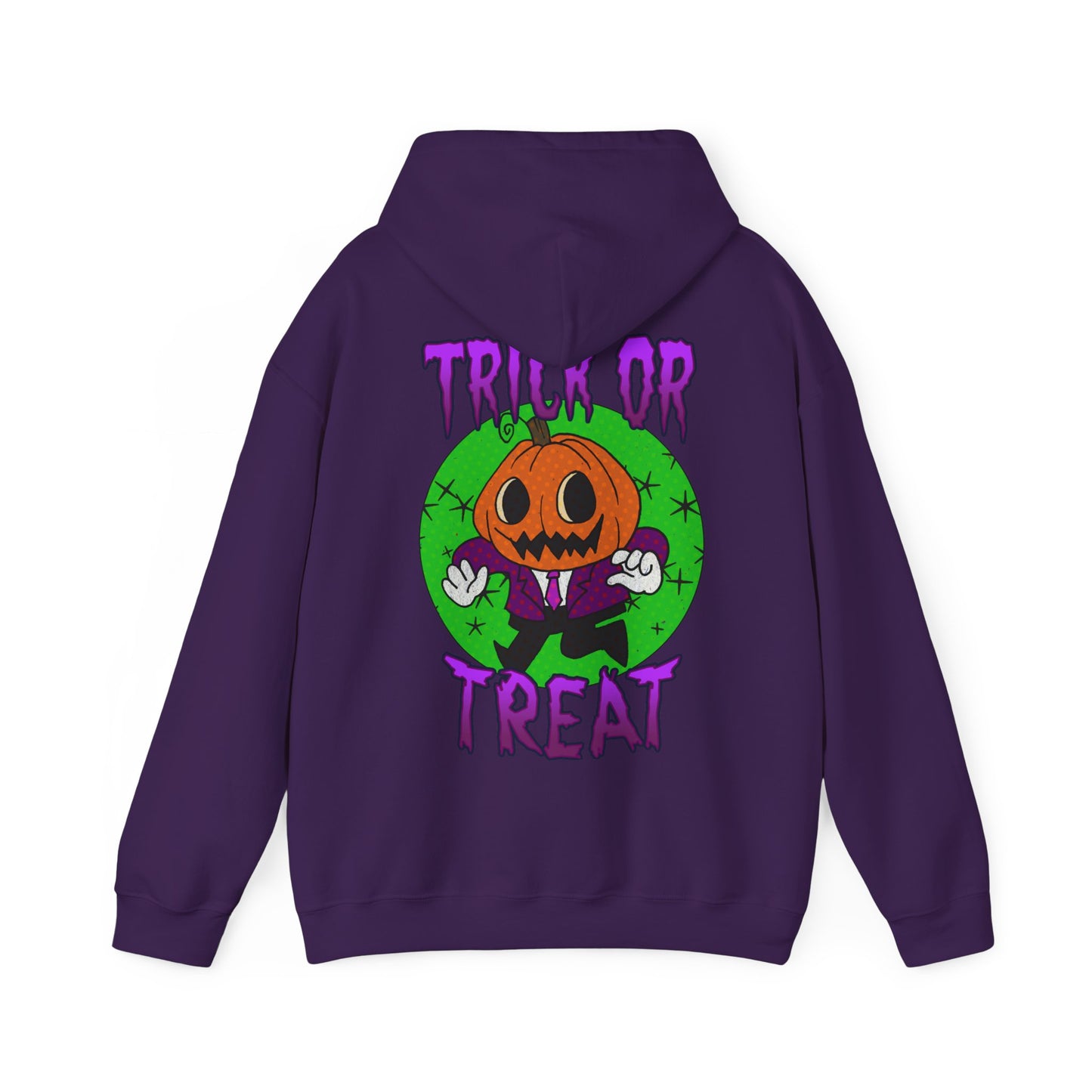 Unisex Hooded Sweatshirt -  Halloween Jack O' Lantern - ALIQUOS