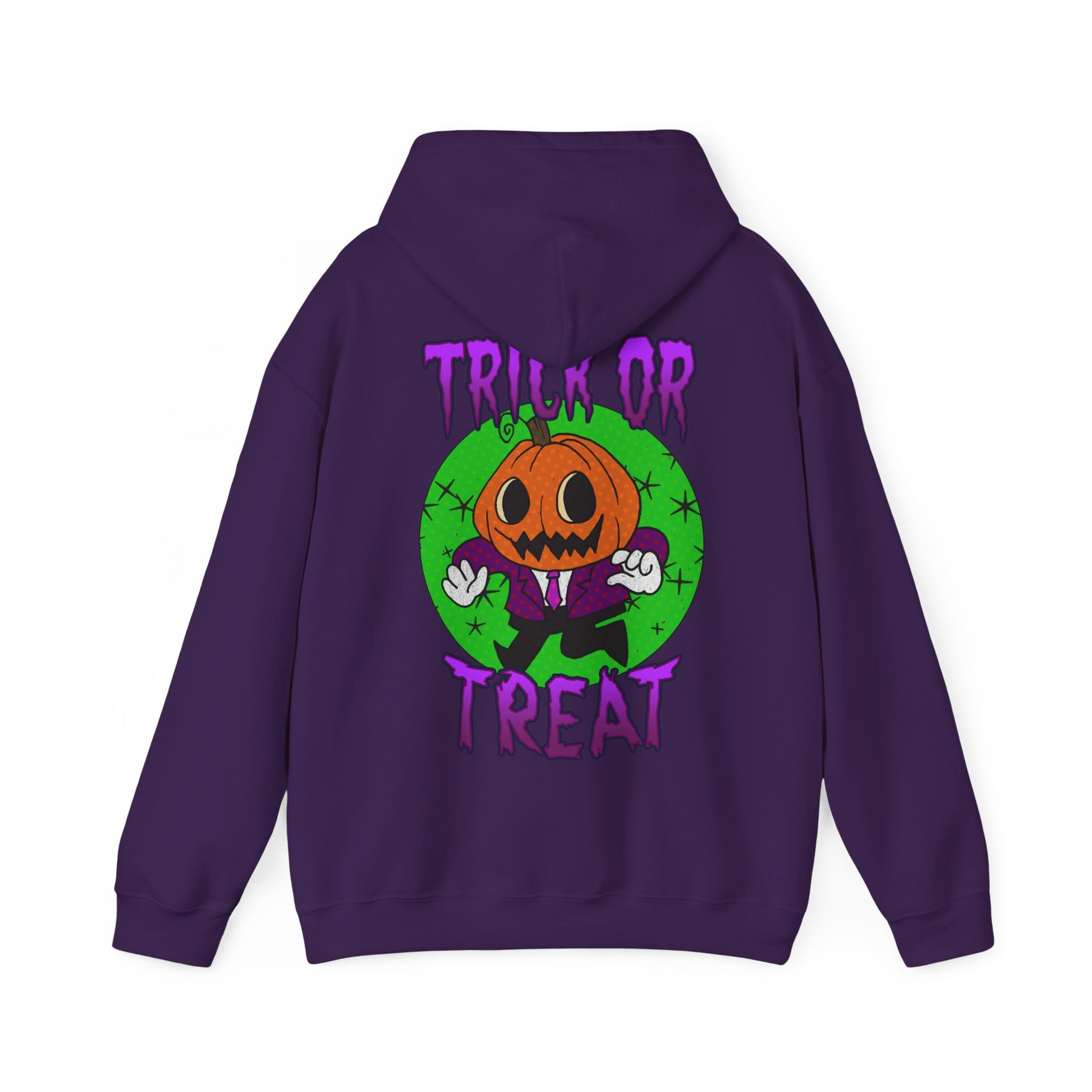 Unisex Hooded Sweatshirt -  Halloween Jack O' Lantern - ALIQUOS
