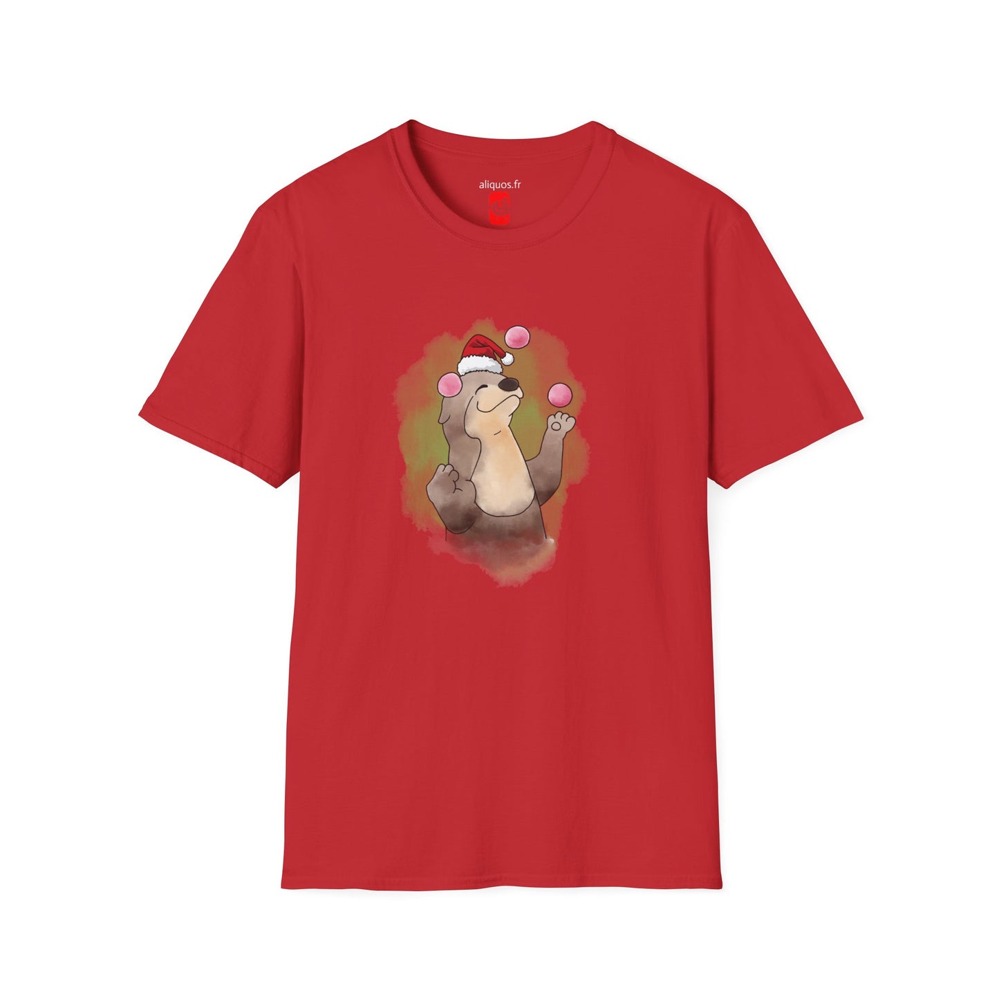Unisex T-Shirt - Christmas Otter 10