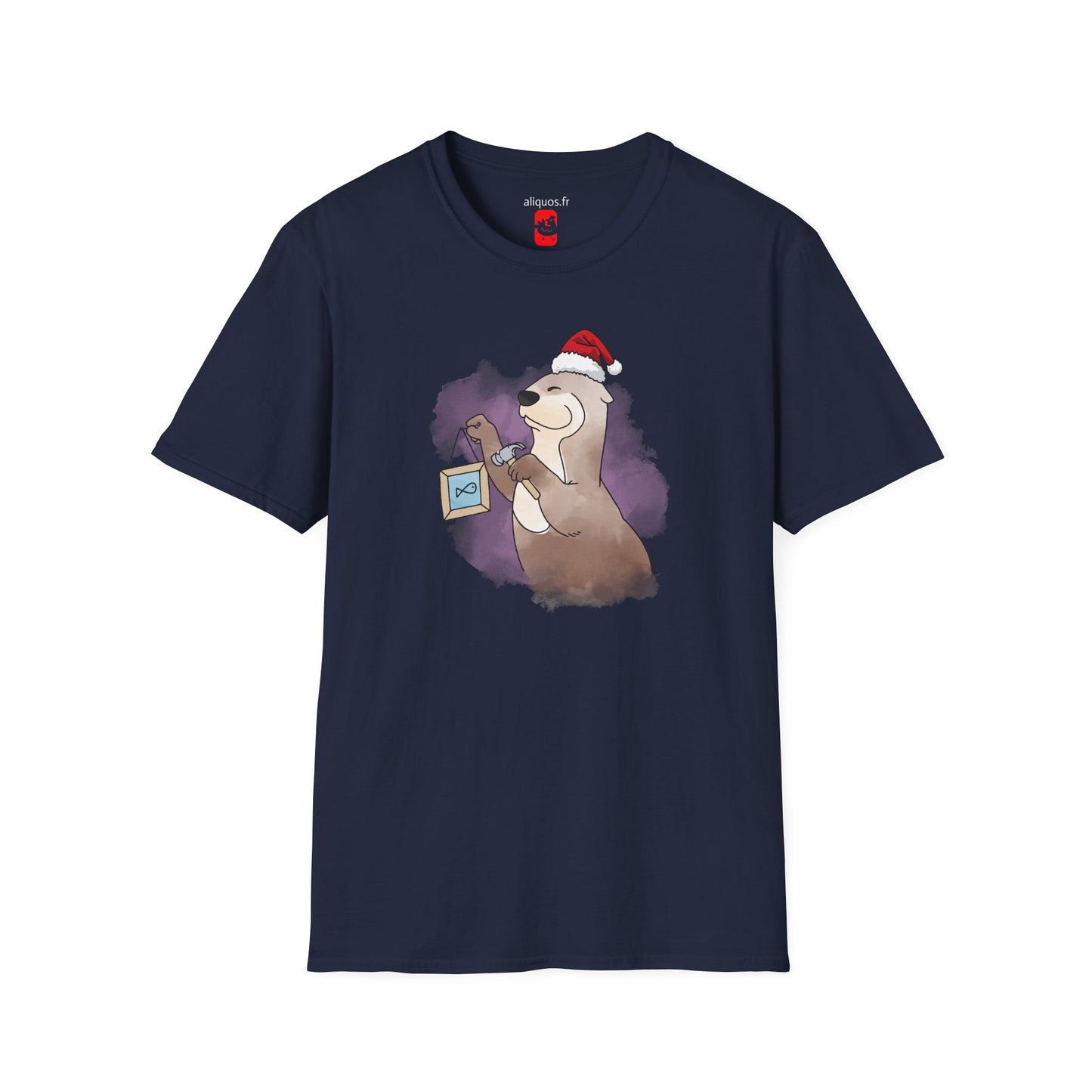 Unisex T-Shirt - Christmas Otter 14