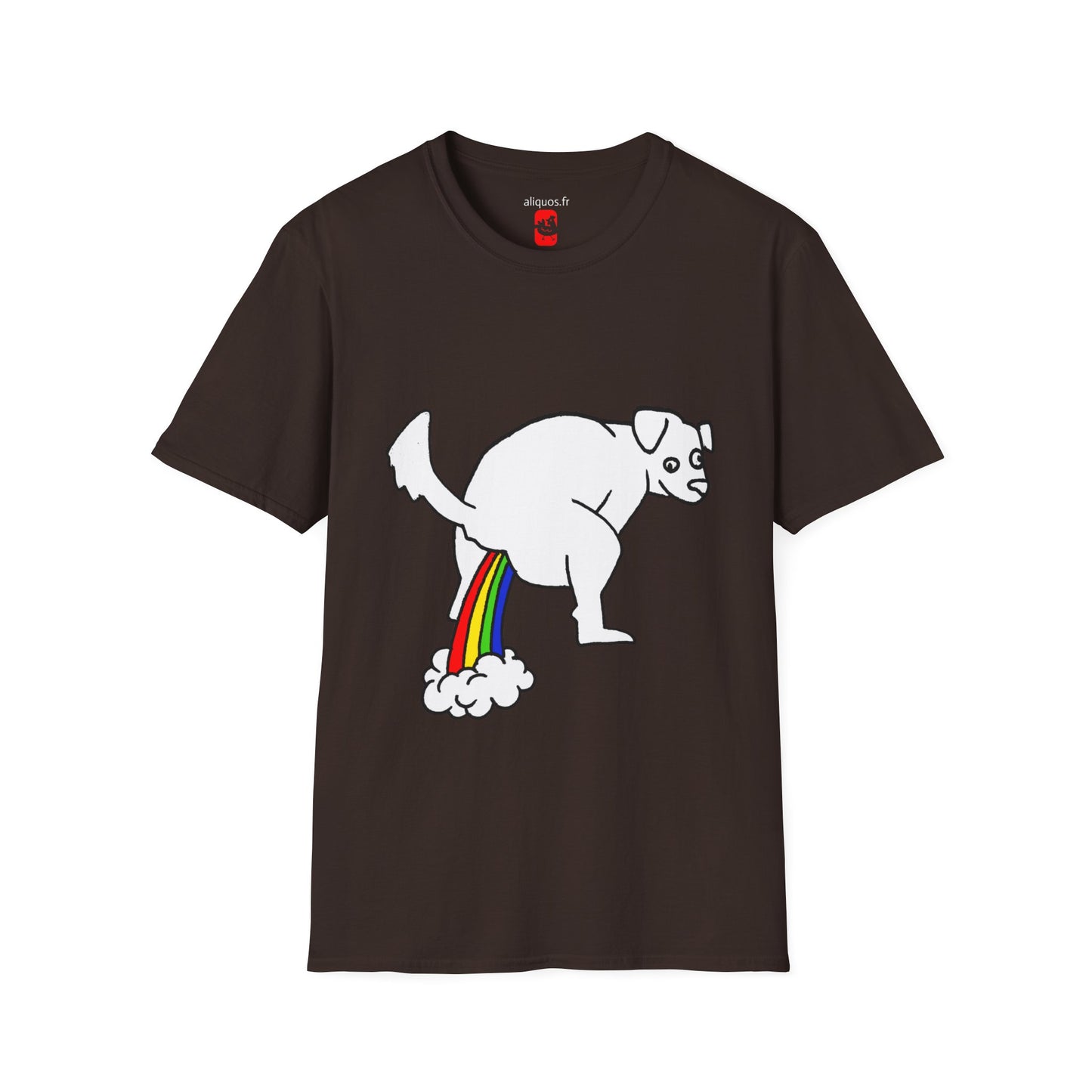 Unisex T-Shirt - Doggy Rainbow Factory - ALIQUOS
