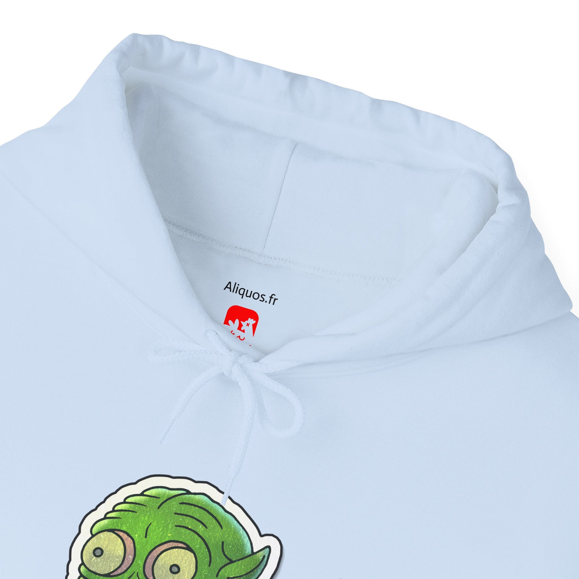 Unisex Hooded Sweatshirt - Water Monster Design - ALIQUOS