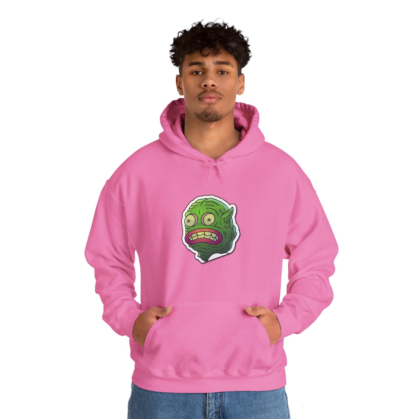 Unisex Hooded Sweatshirt - Water Monster Design - ALIQUOS