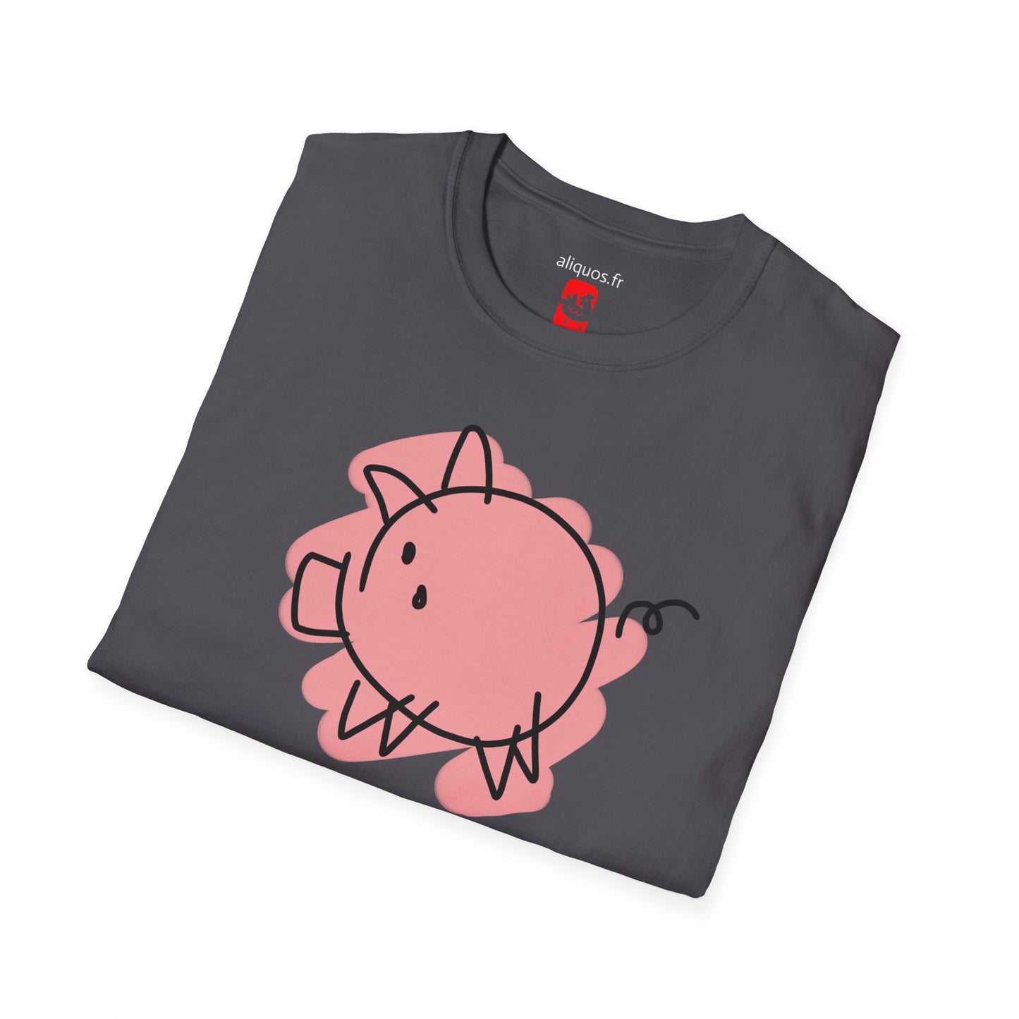 Unisex T-Shirt - Circle Piggy -  Aliquos