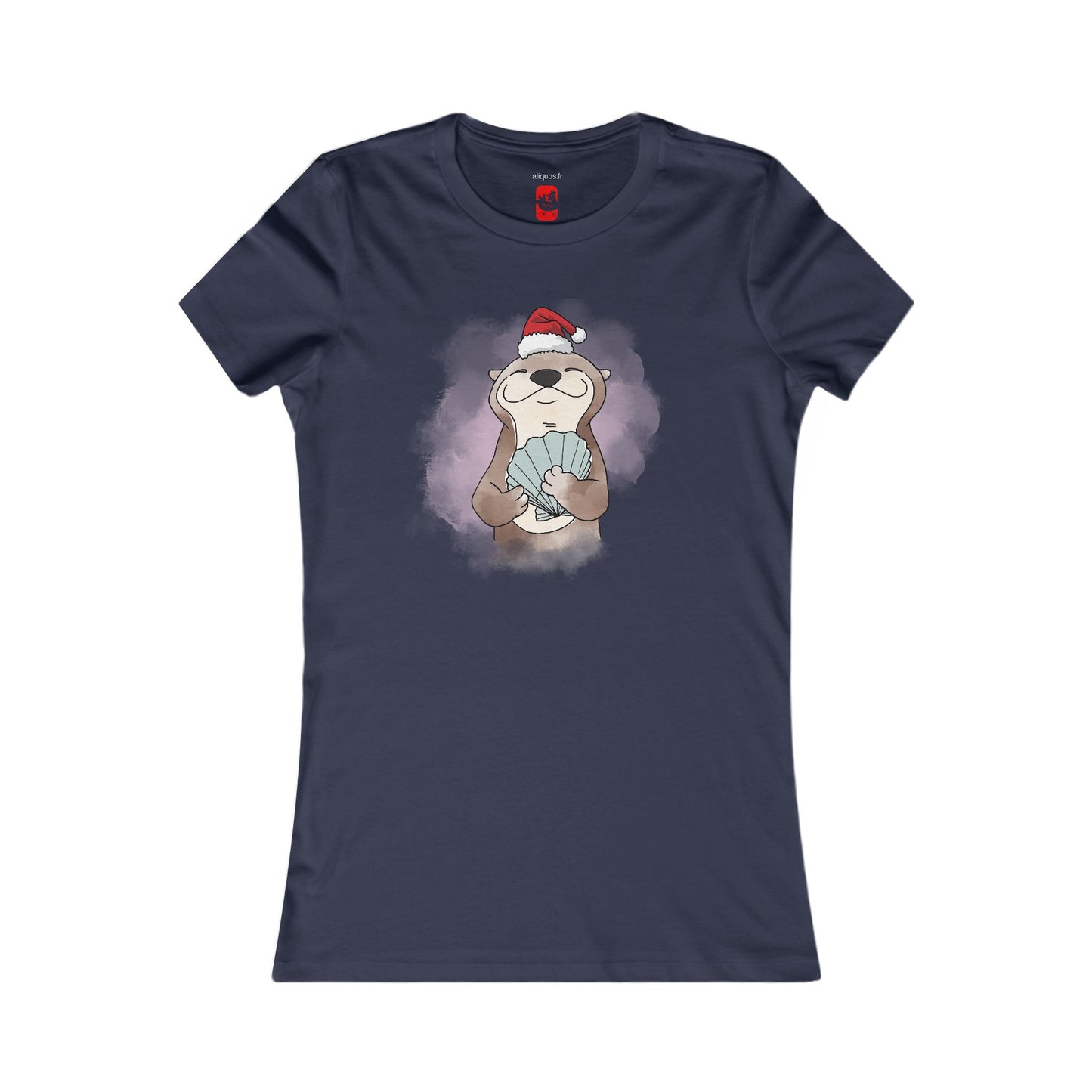 Damen T-Shirt - Weihnachtsotter 3 