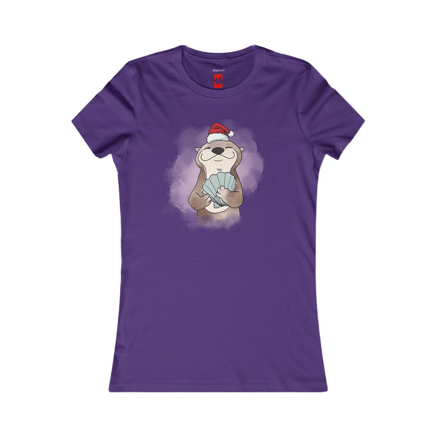 Damen T-Shirt - Weihnachtsotter 3 