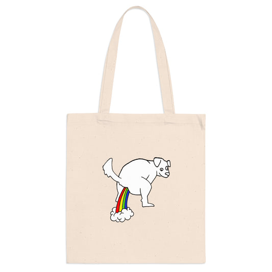 Tote Bag - 'Doggy Rainbow Factory' - ALIQUOS