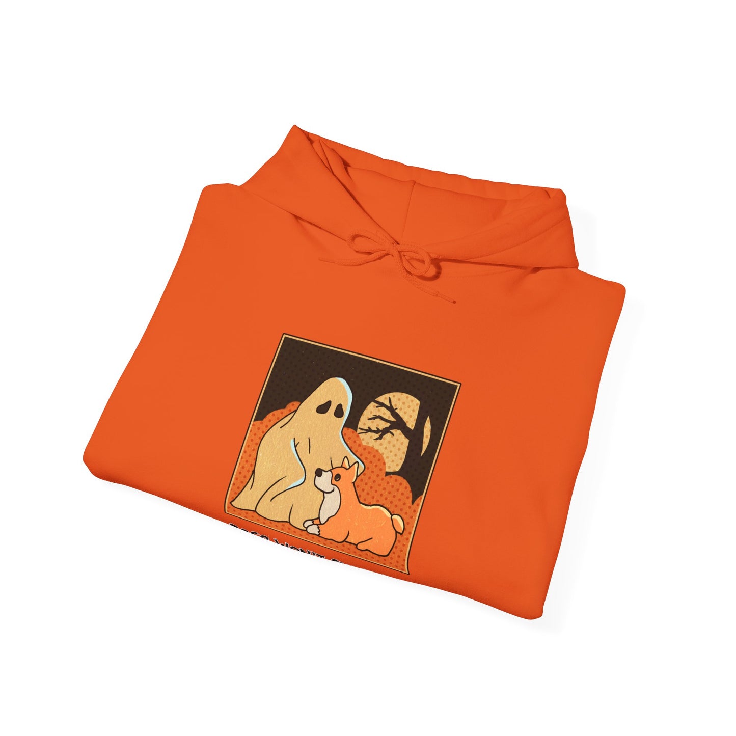 Unisex Hooded Sweatshirt -  'Dogs Won't Ghost You' - ALIQUOS