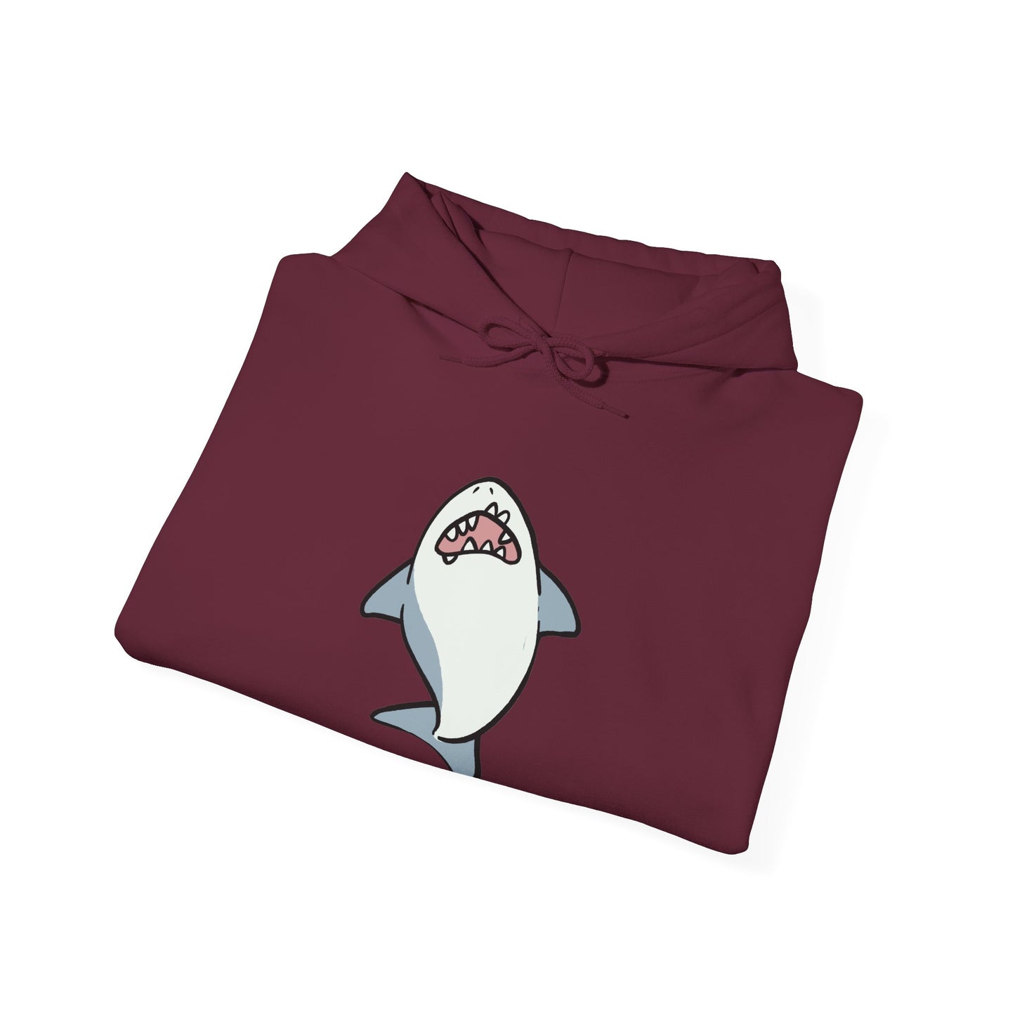 Sweat à capuche unisexe - Requin hurlant - Aliquos 