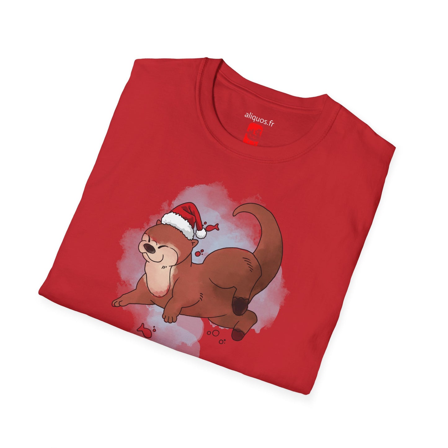 Unisex T-Shirt - Christmas Otter 1