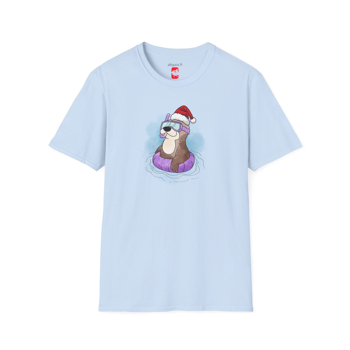 Unisex T-Shirt - Christmas Otter 4
