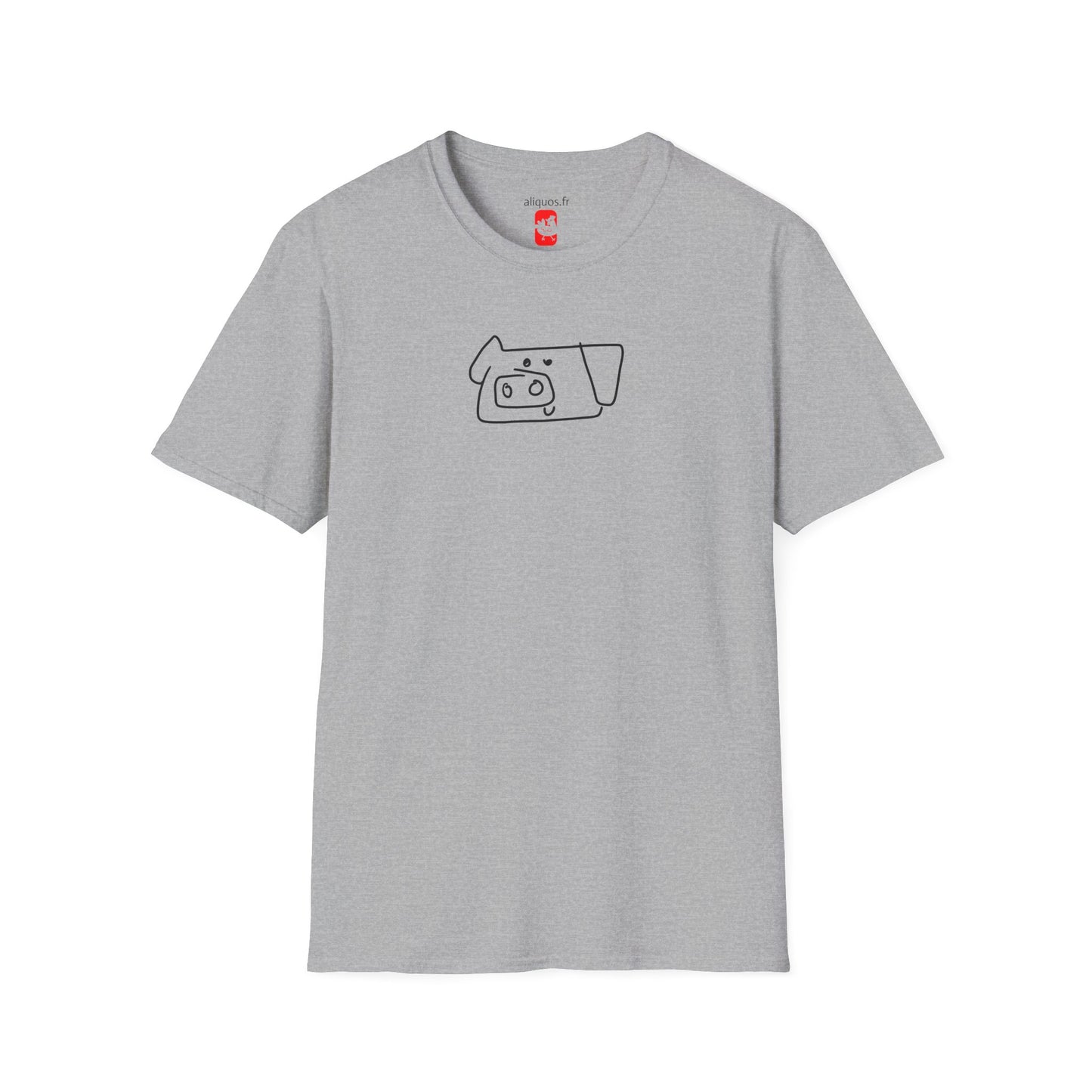 Unisex T-Shirt - Pig Art -  Aliquos