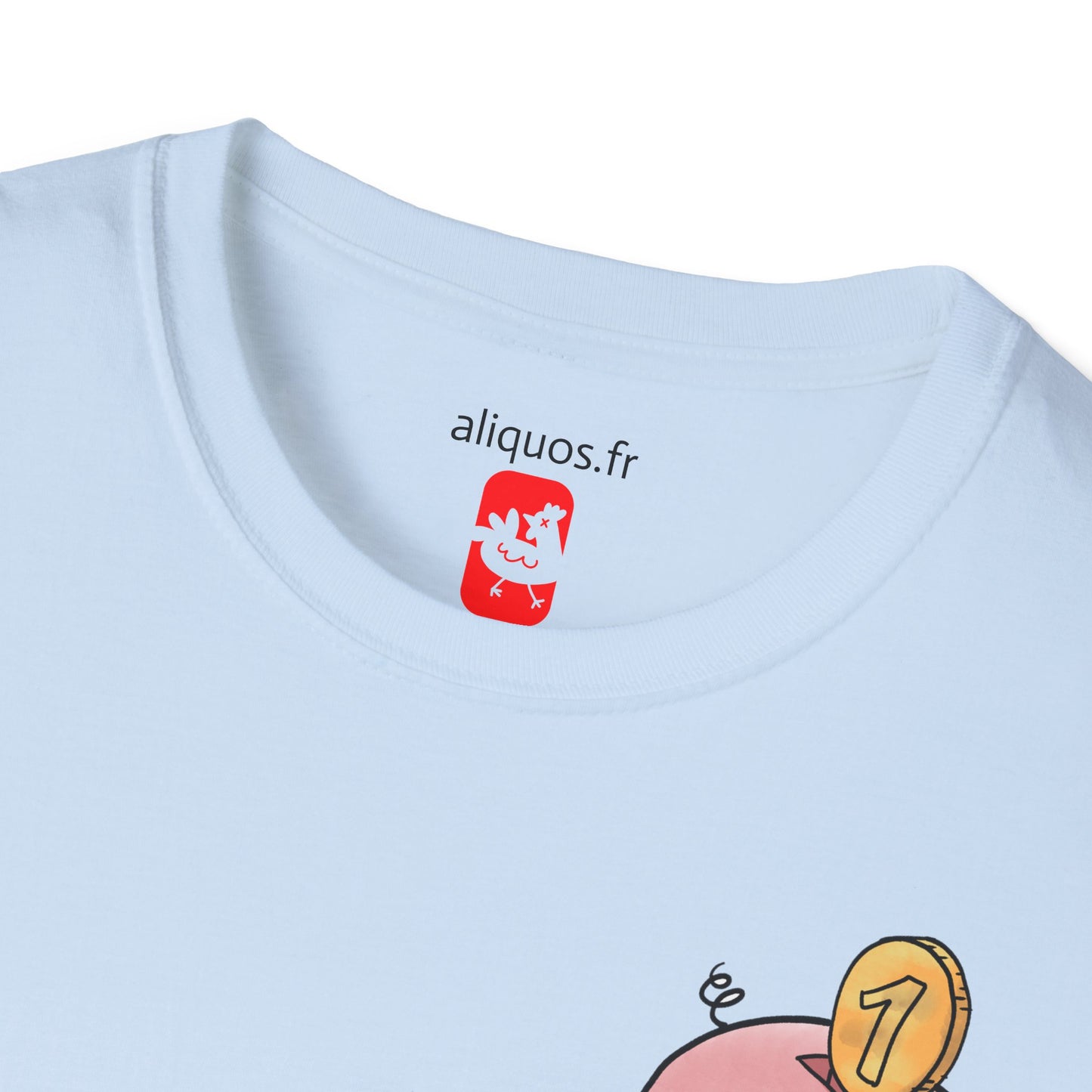 Unisex T-Shirt - Piggy Bank -  Aliquos
