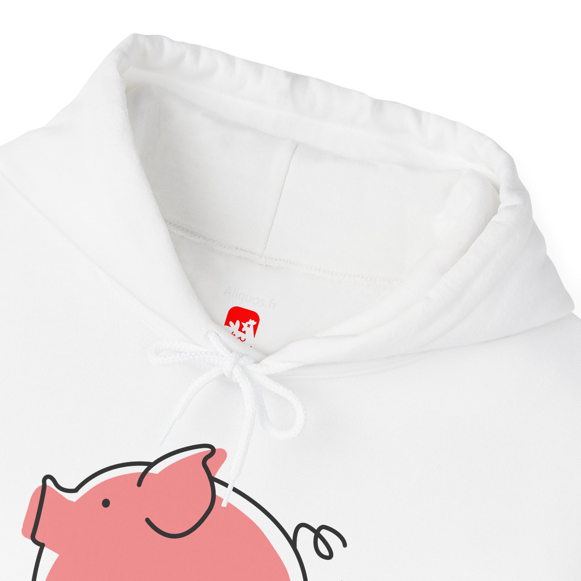 Pudgy Piggy Unisex Hooded Sweatshirt - ALIQUOS