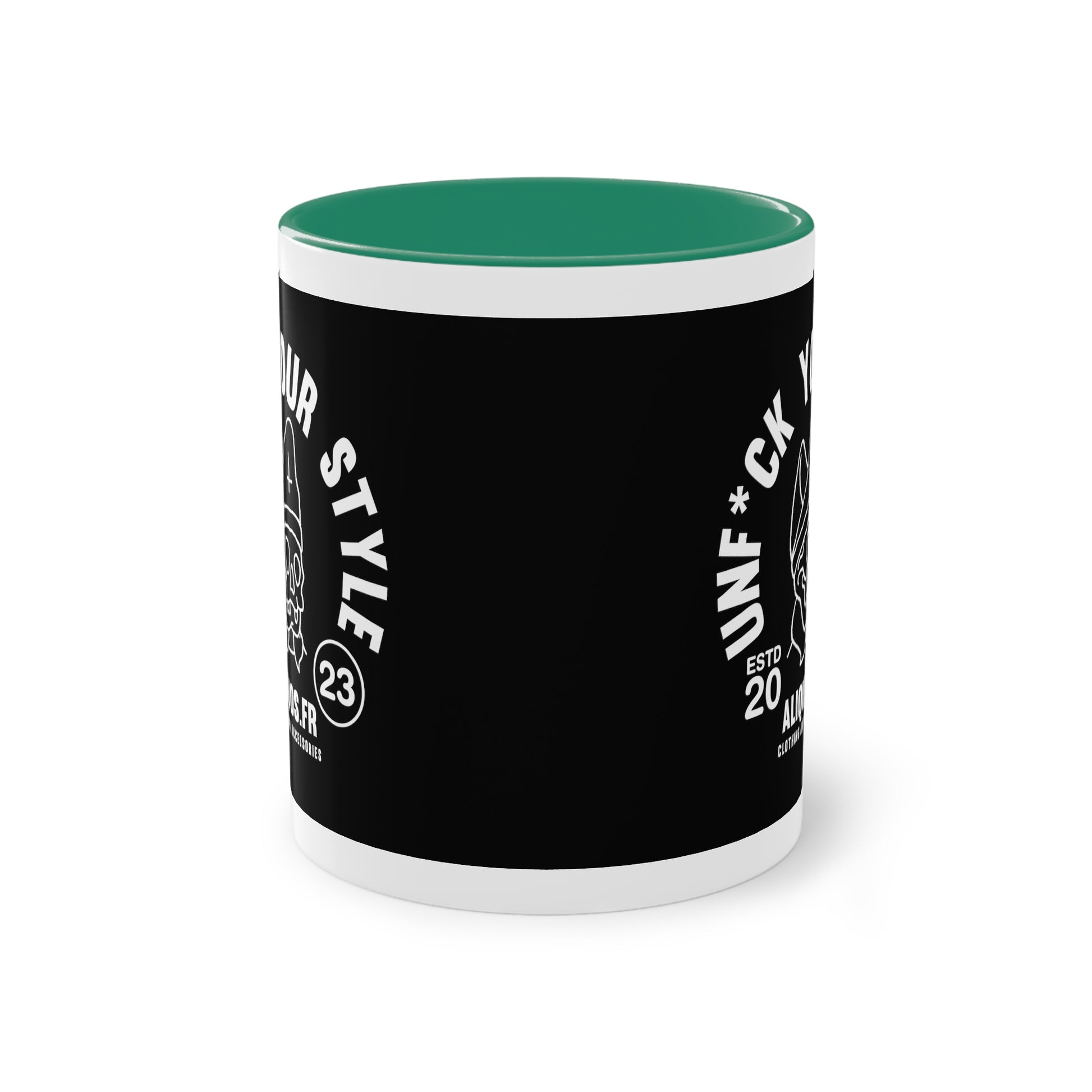 Evil Bishop Two-Tone Coffee Mug, 11oz - ALIQUOS
