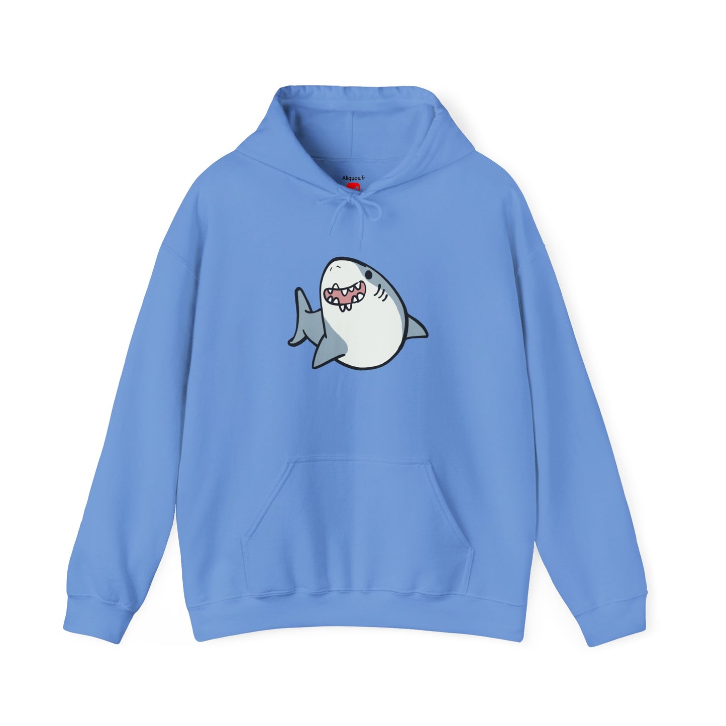 Sweat à capuche unisexe - Happy Shark - Aliquos 