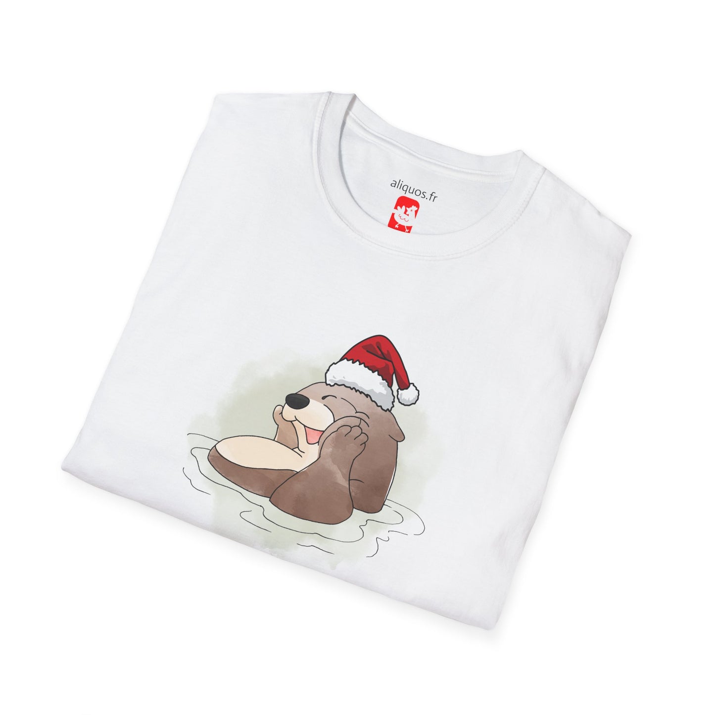 Unisex T-Shirt - Christmas Otter 7