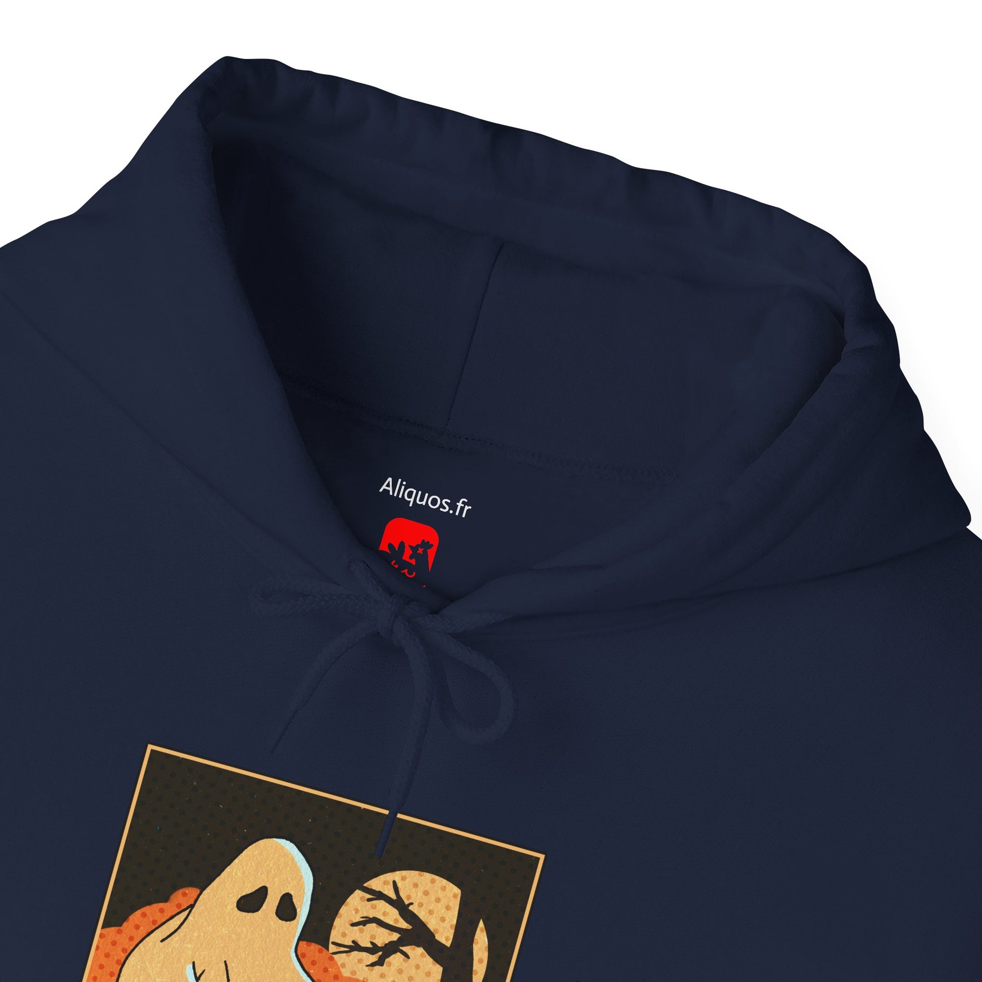 Unisex Hooded Sweatshirt -  'Dogs Won't Ghost You' - ALIQUOS