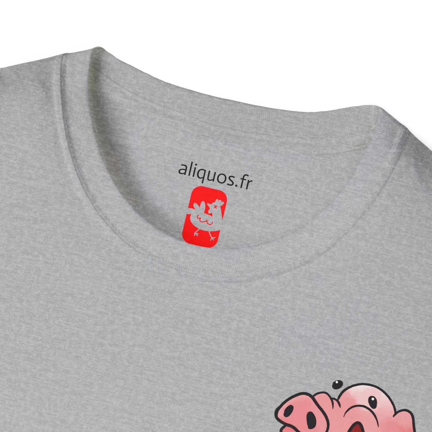 Unisex T-Shirt - Piggy Drumstick -  Aliquos