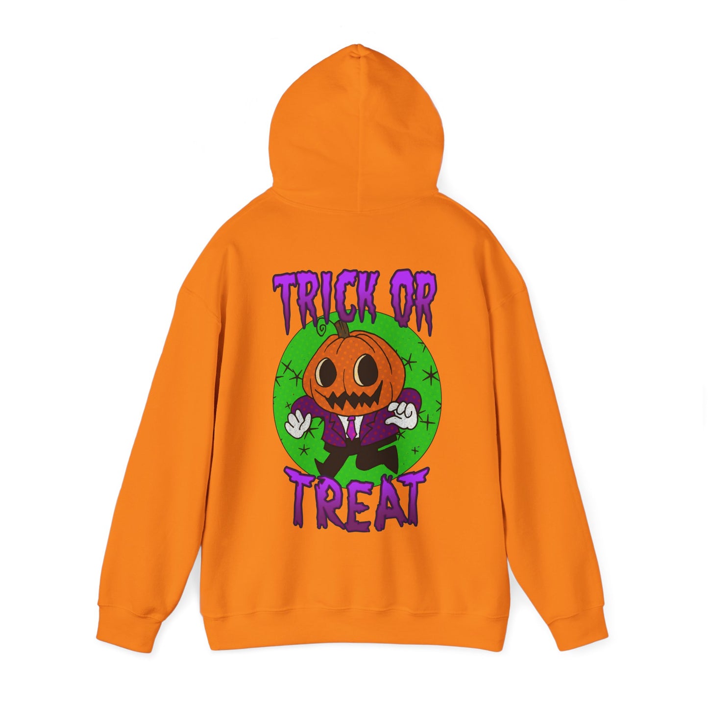 Unisex Hooded Sweatshirt -  Halloween Jack O' Lantern - ALIQUOS