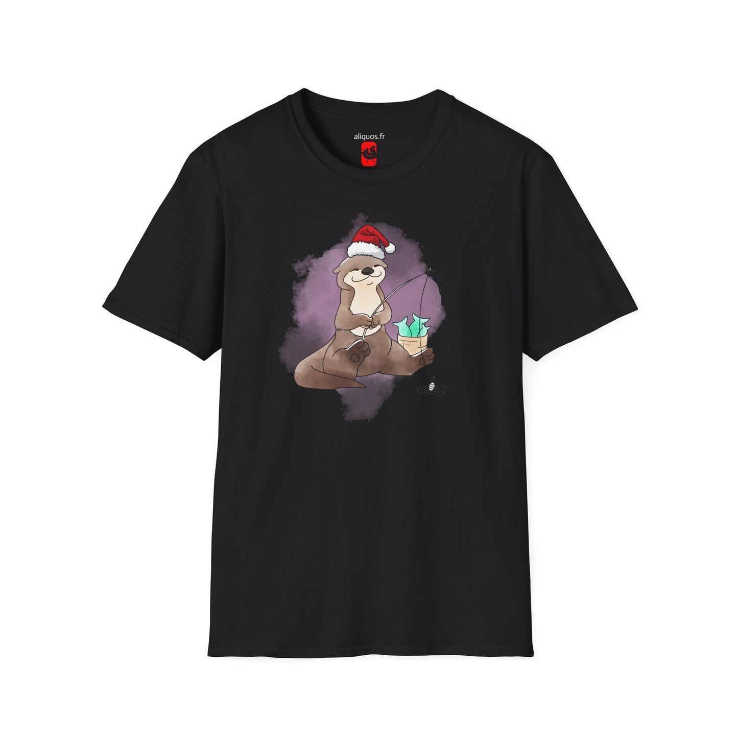 Unisex T-Shirt - Christmas Otter 6