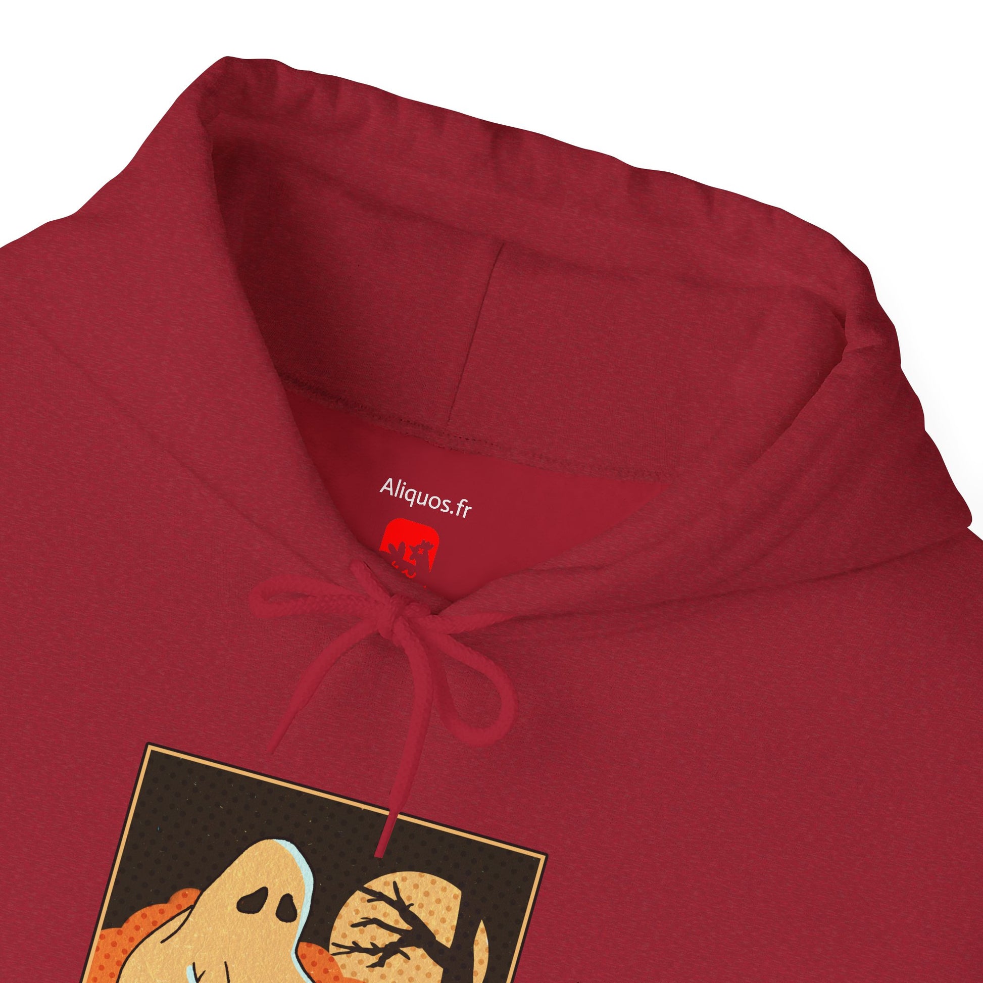 Unisex Hooded Sweatshirt -  'Dogs Won't Ghost You' - ALIQUOS