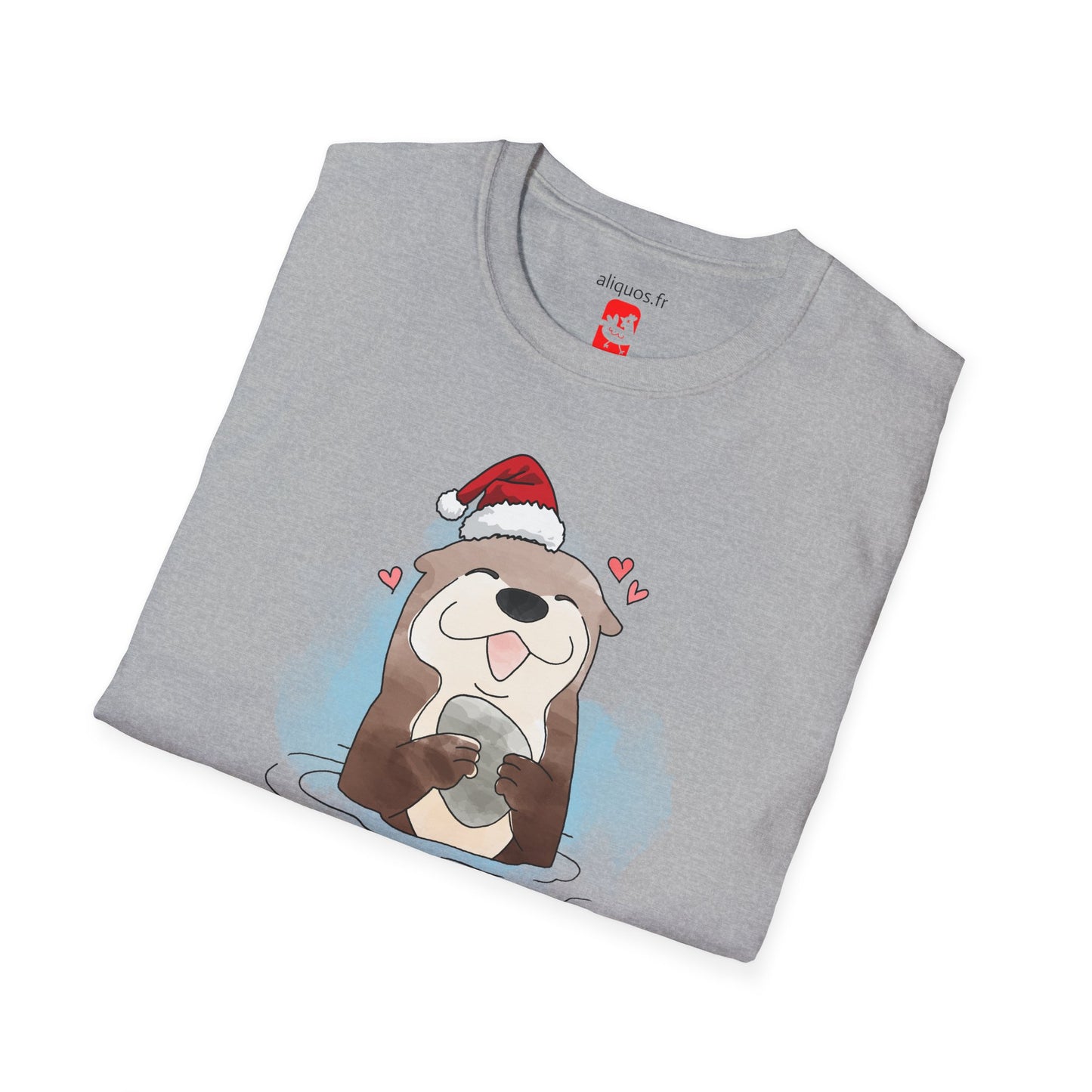 Unisex T-Shirt - Christmas Otter 16
