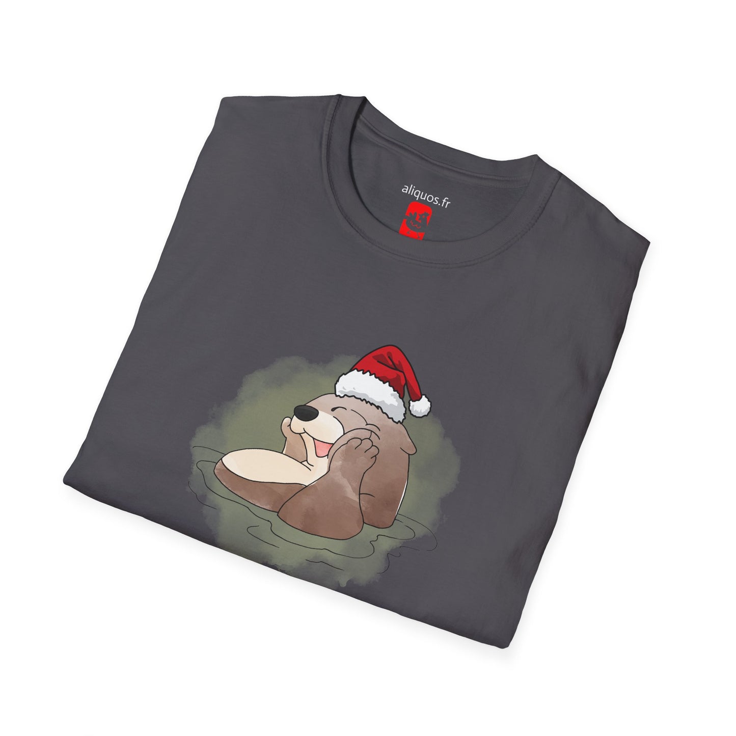 Unisex T-Shirt - Christmas Otter 7