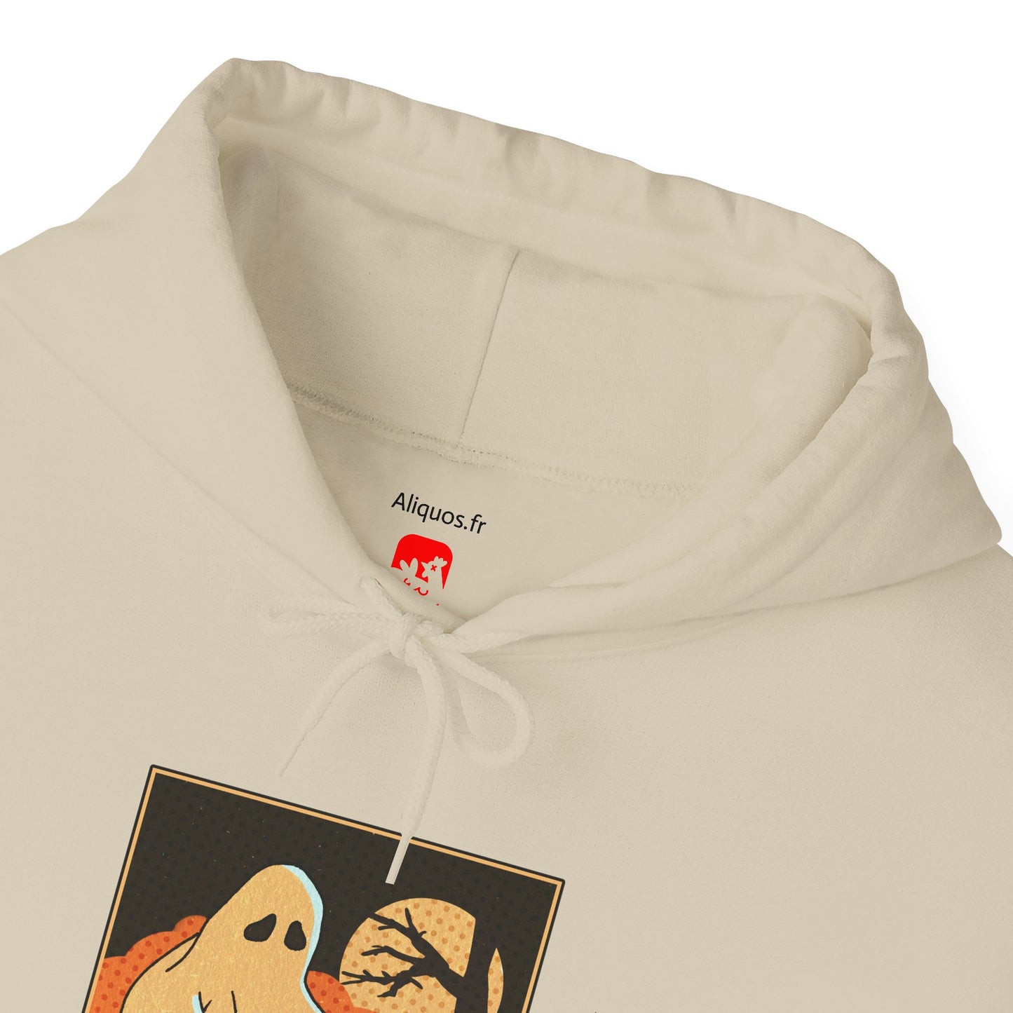 Unisex Hooded Sweatshirt -  'Dogs Won't Ghost You' - ALIQUOS