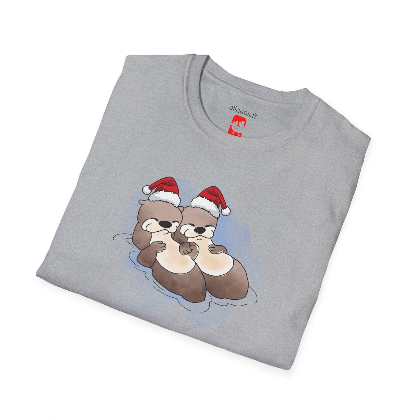 Unisex T-Shirt - Christmas Otter 8