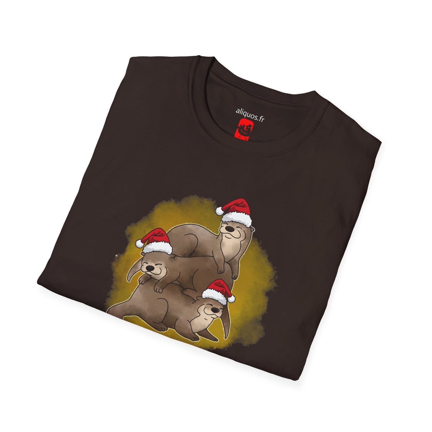 Unisex T-Shirt - Christmas Otter 12